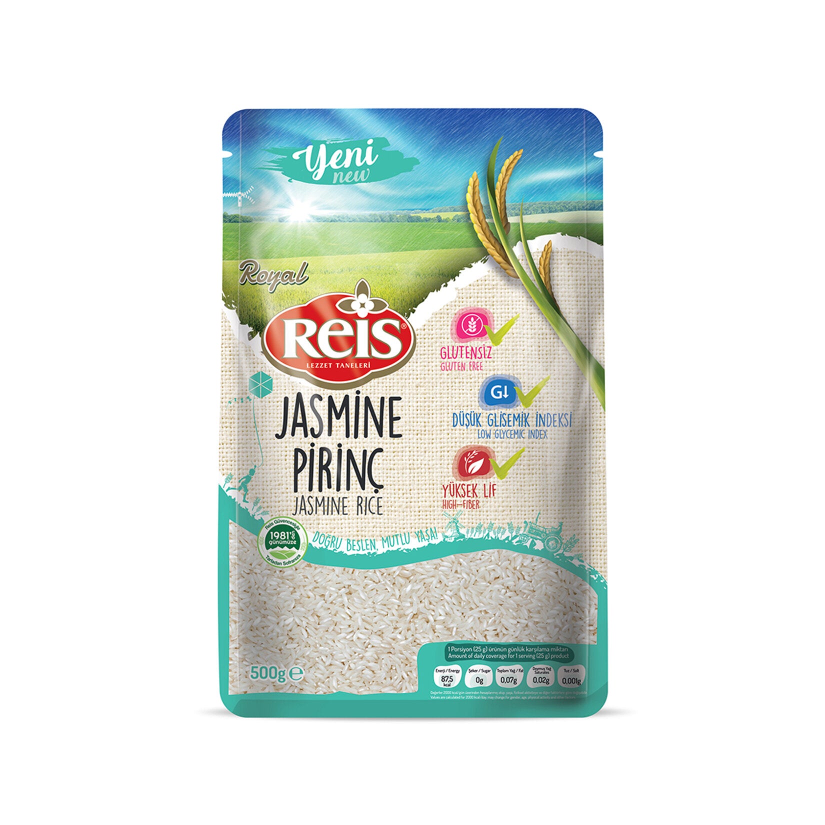 Reis Royal Jasmine Pirinç (Premium) 500 G