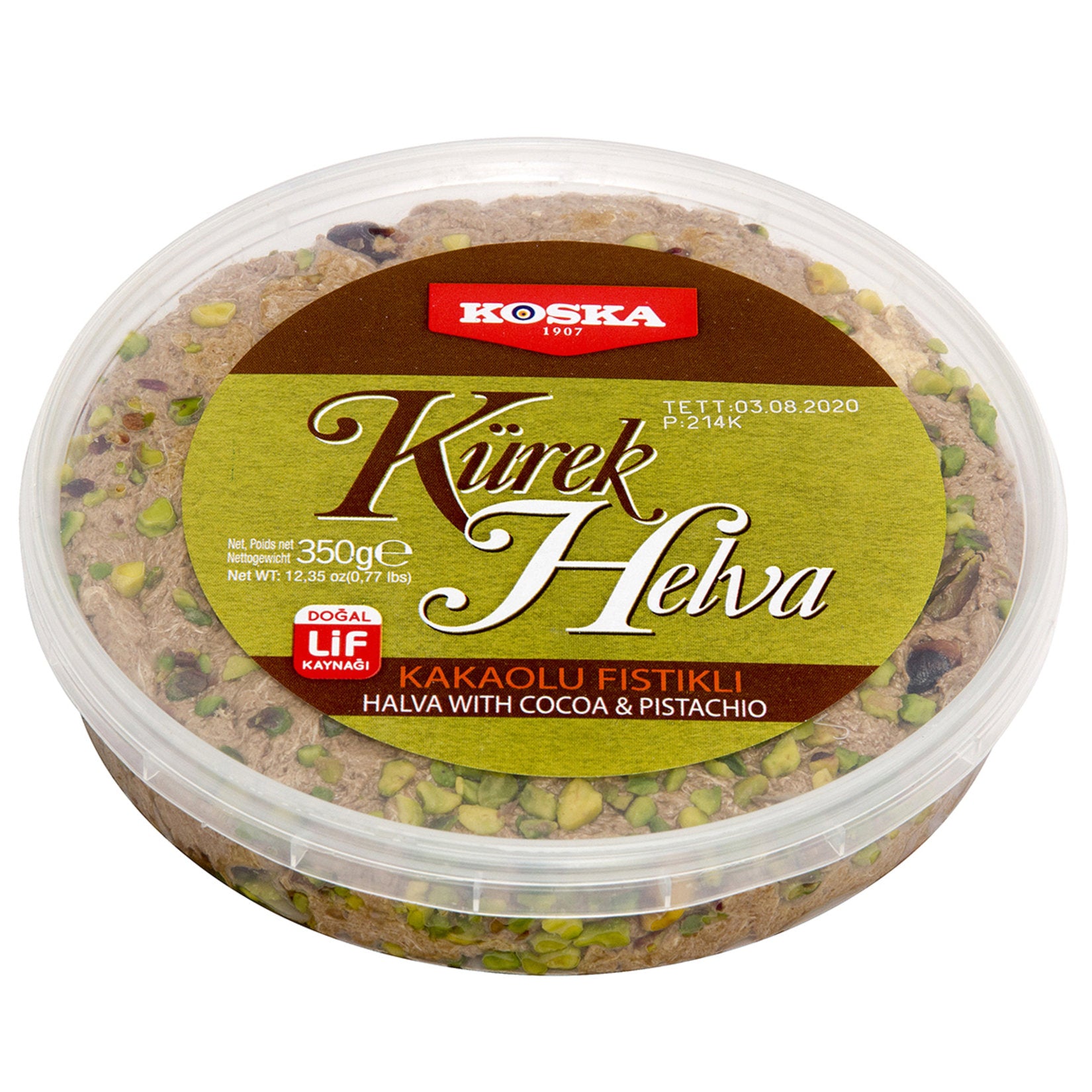 Koska Kakaolu Fıstıklı Kürek Helva 350 G
