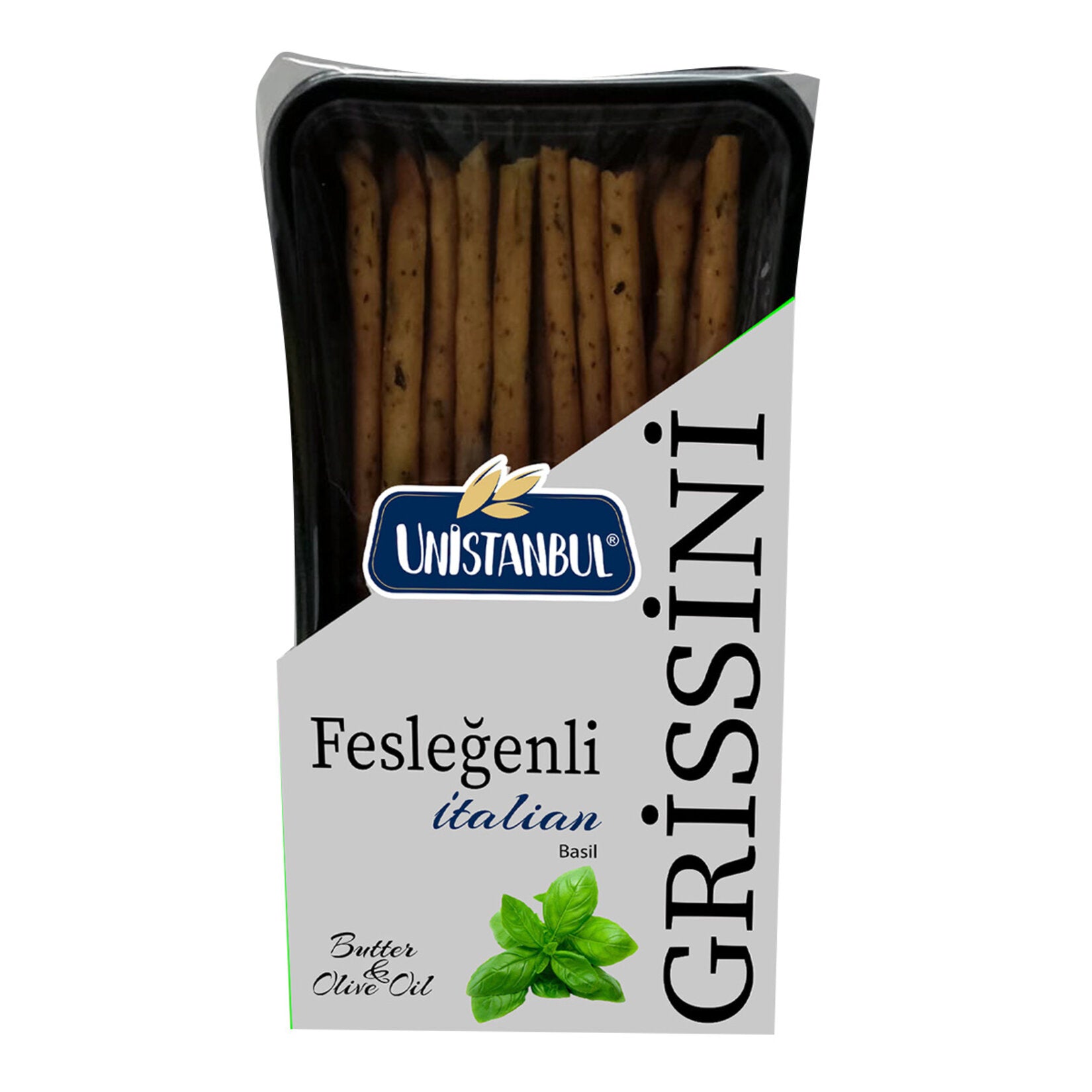 Unİstanbul Basil Grissini (Fesleğenli Grissini) 130g