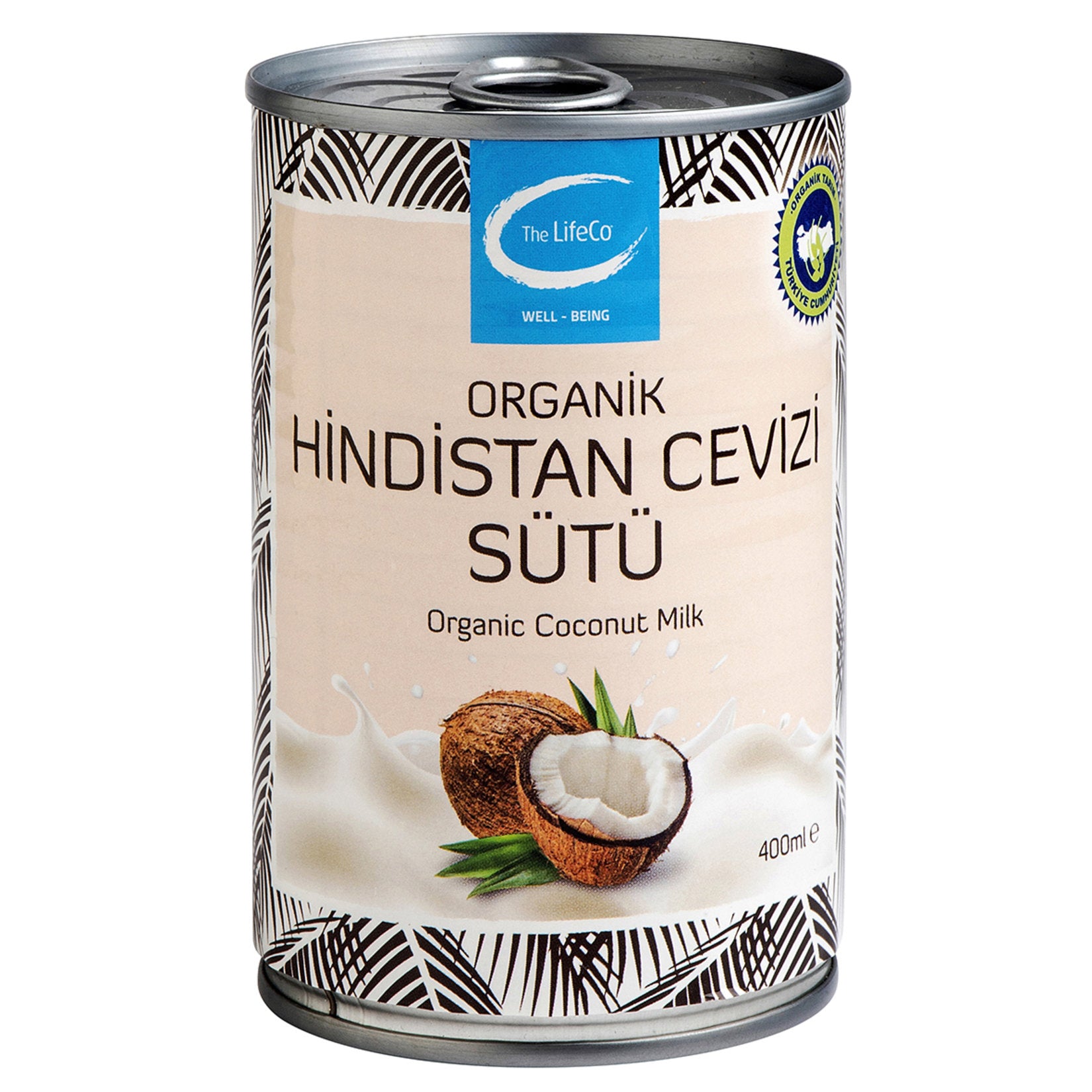 The Lifeco Organik Hindistan Cevizi Sütü 400 Ml