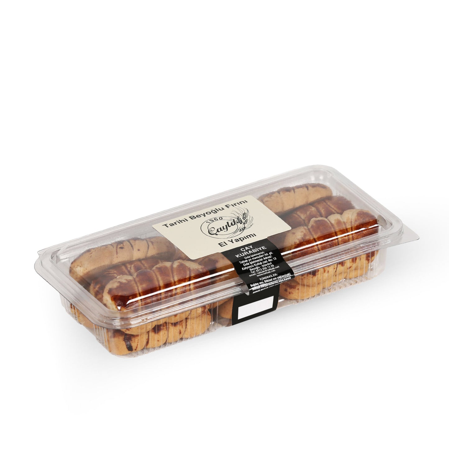 Tatbak Historical Beyoğlu Bakery Tea Cookies (Çay Kurabiyesi) 220g