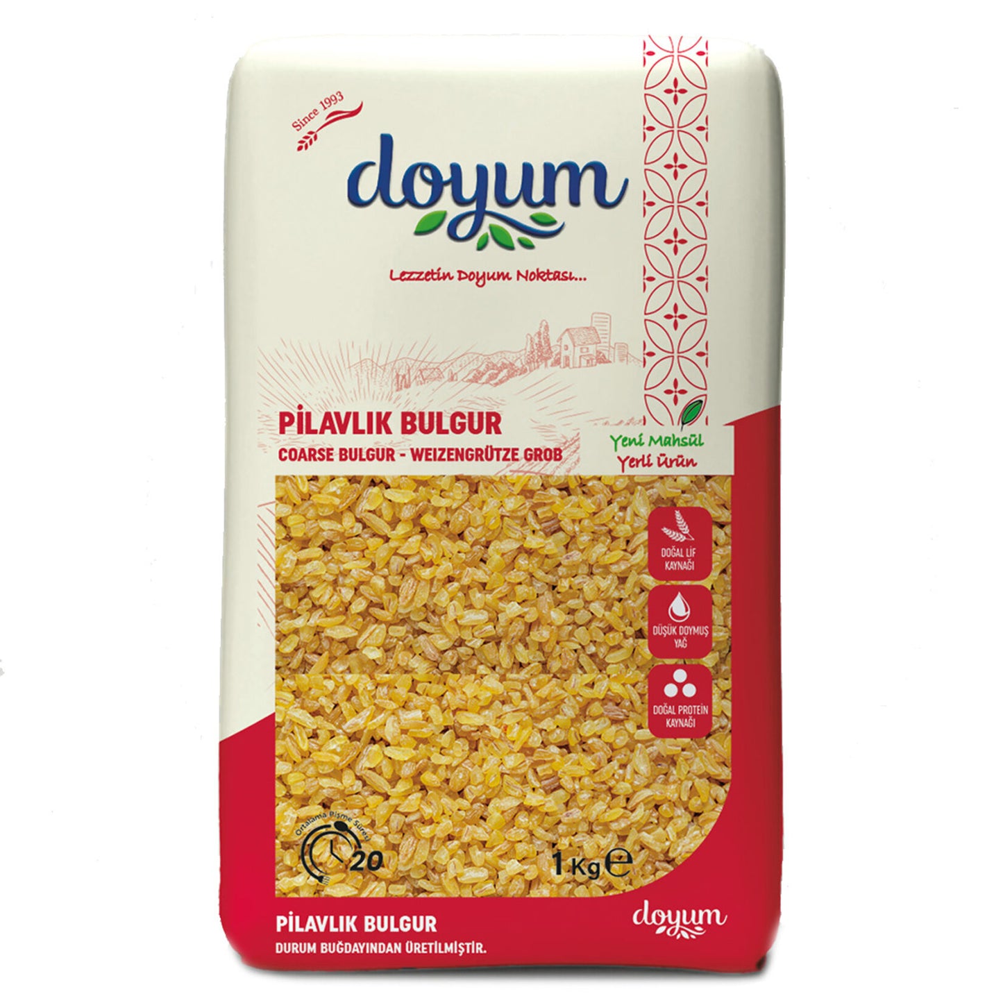 Doyum Pilavlık Bulgur 1 Kg