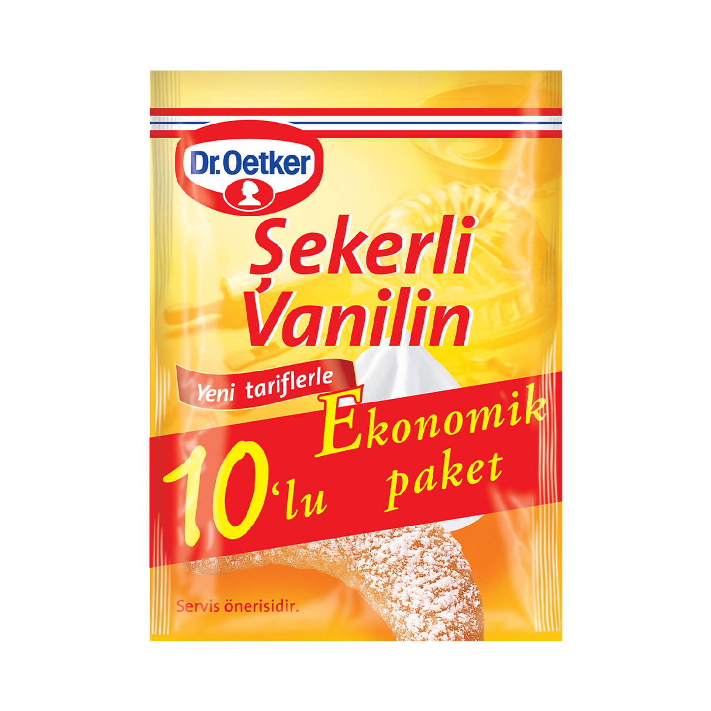Dr.Oetker Sugared Vanilla (Şekerli Vanilin) 10 Pack 50g