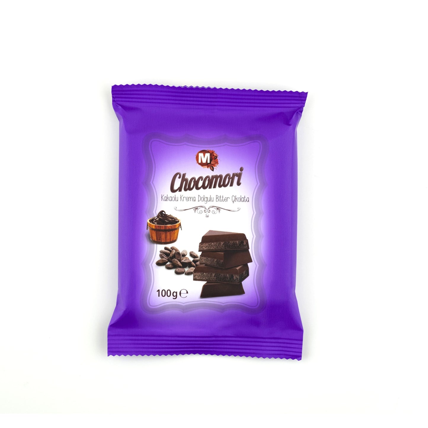 Migros Chocomori Cocoa Cream Filled Dark Chocolate 100 G