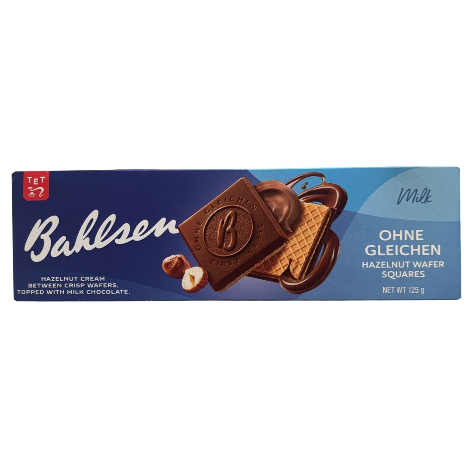 Bahlsen Milk Chocolate Coated Hazelnut Cream Wafer (Sütlü Çikolata Kaplı Fındık Krema Dolgulu Gofret) 125g