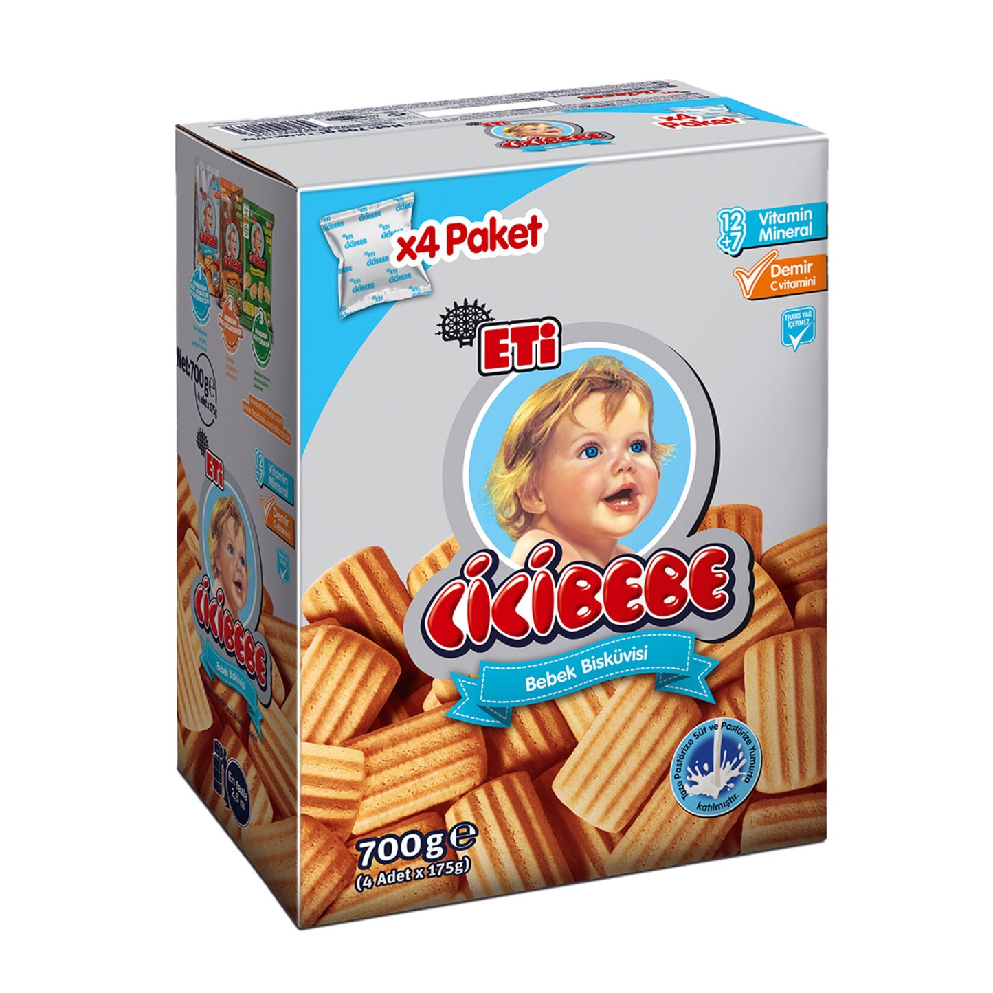 Eti Cicibebe Bebek Bisküvisi 700 G