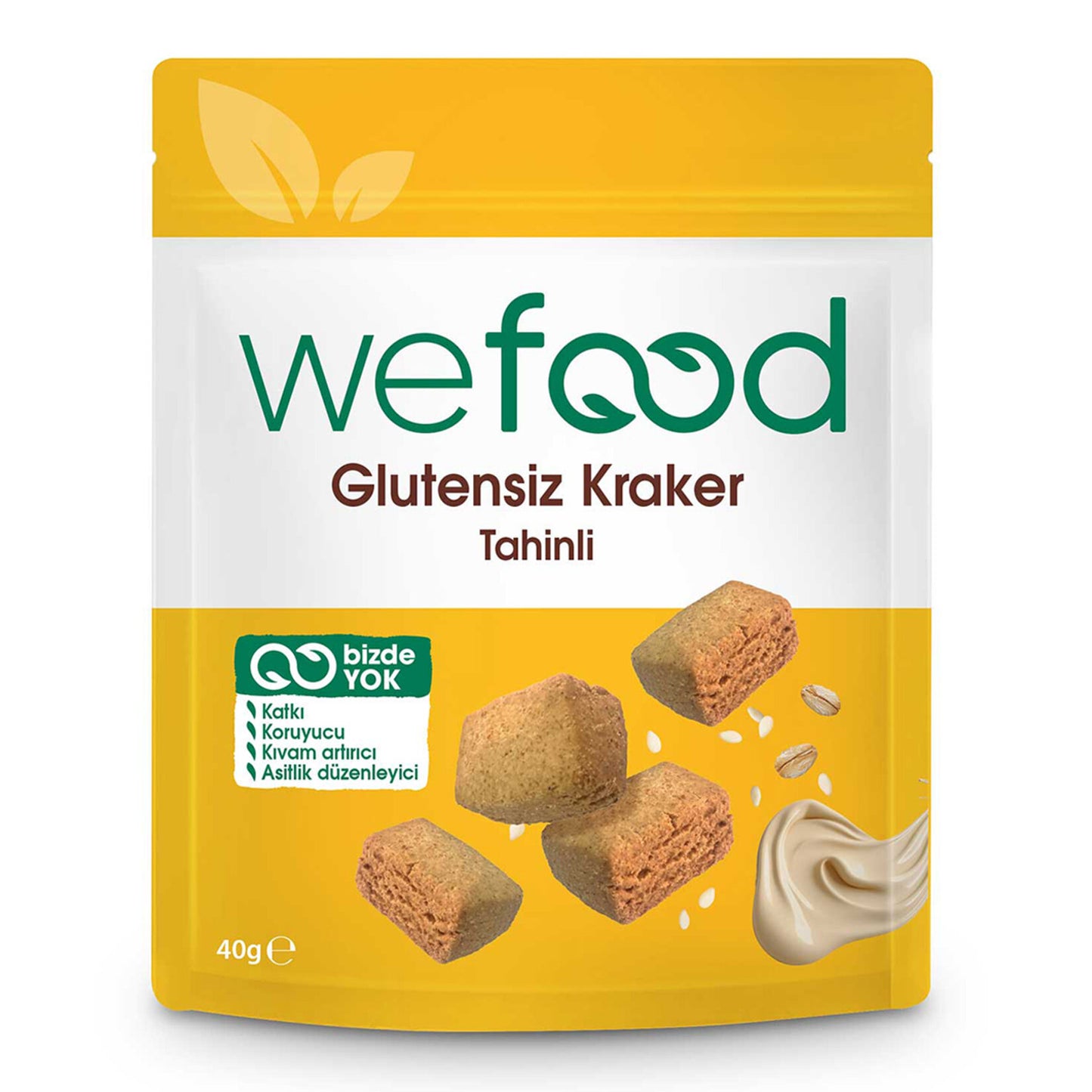 Wefood Tahini (Tahin) Crackers 40 G