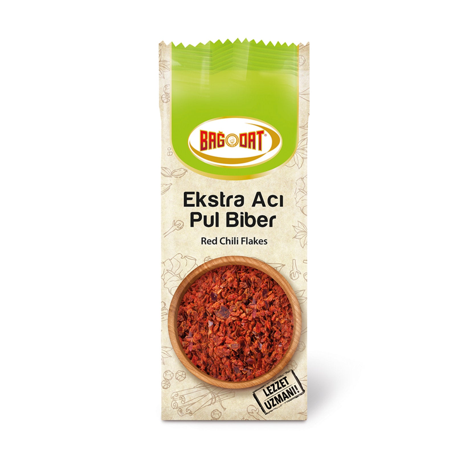 Bağdat Extra Hot Red Pepper Flakes (Pul Biber) 80 G