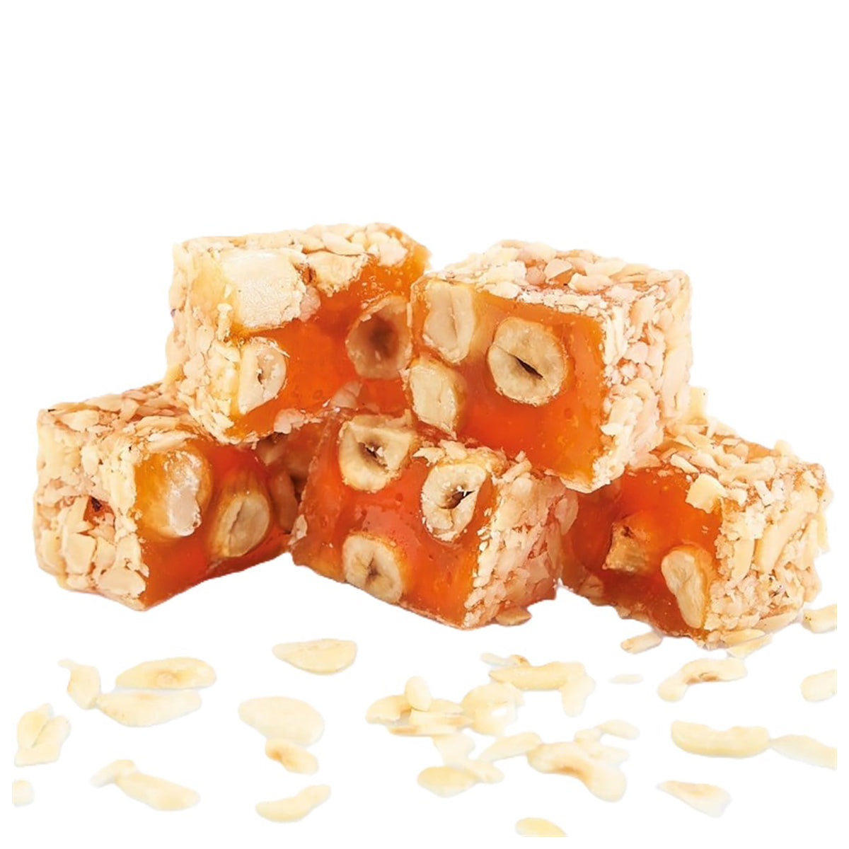 File Hazelnut Covered with Orange Flavored Hazelnut Delight (Portakal Aromalı Fındık Lokum) Kg