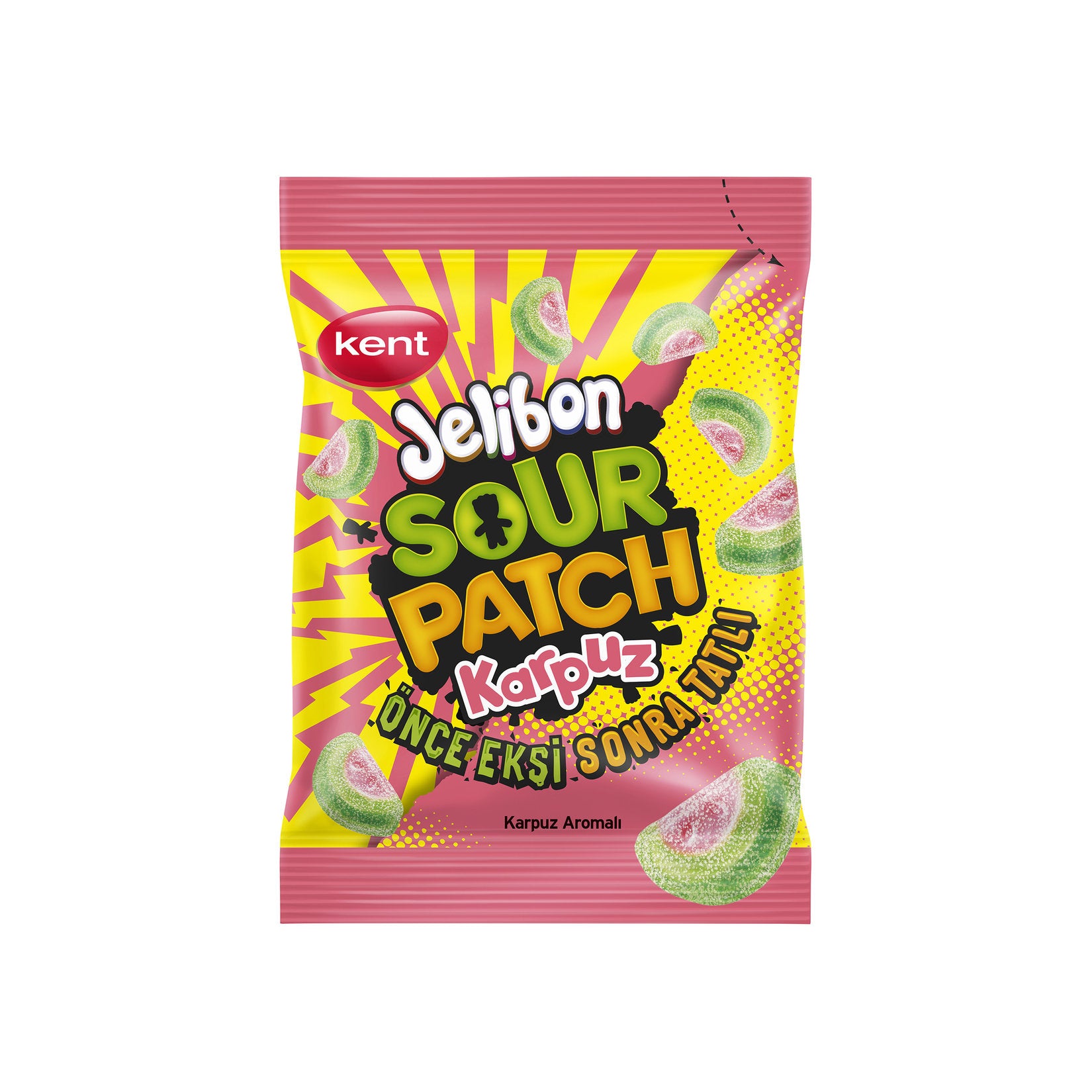 Jelibon Sourpatch Karpuz 80G