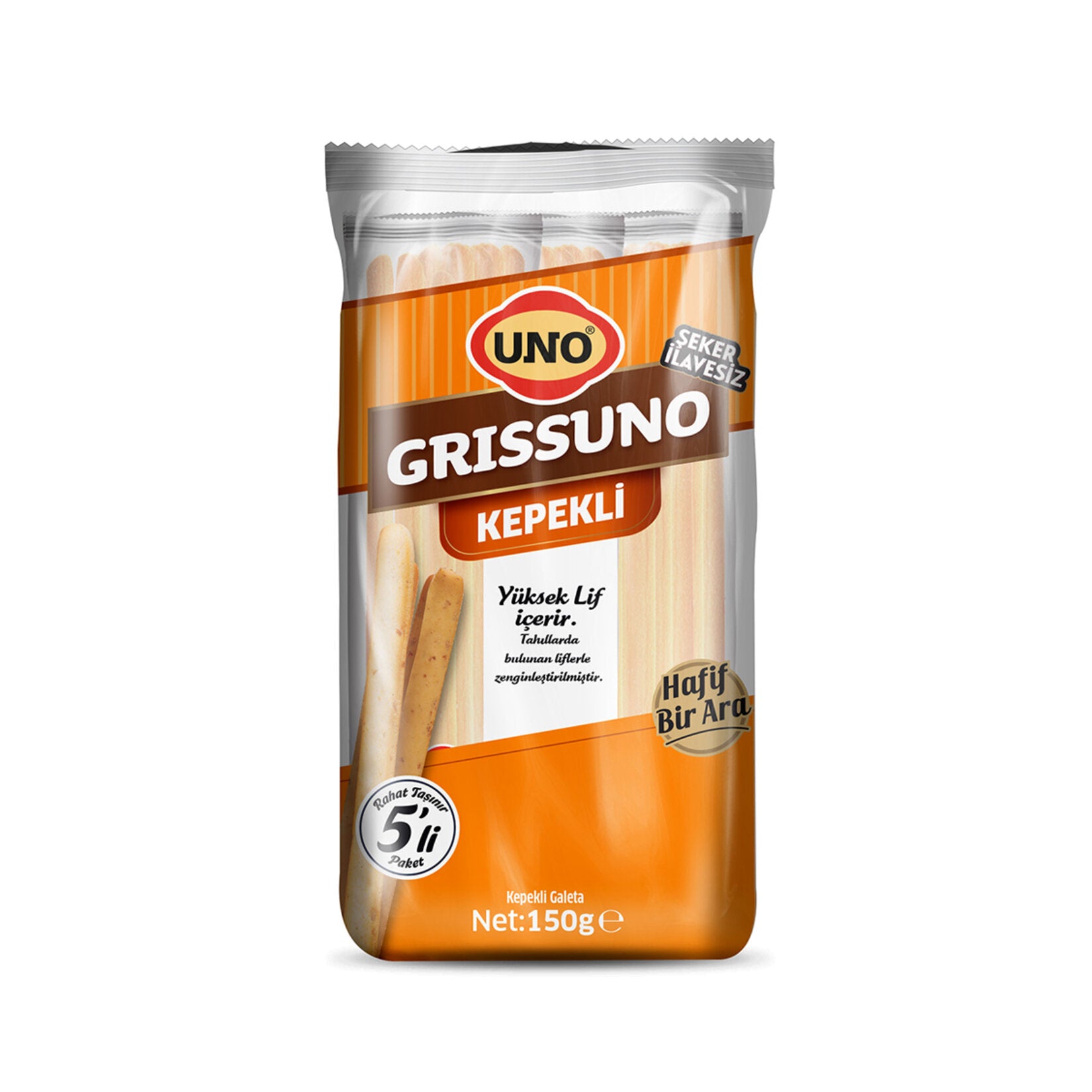 Uno Grissuno Whole Wheat Biscuit (Grissuno Kepekli) 150 G