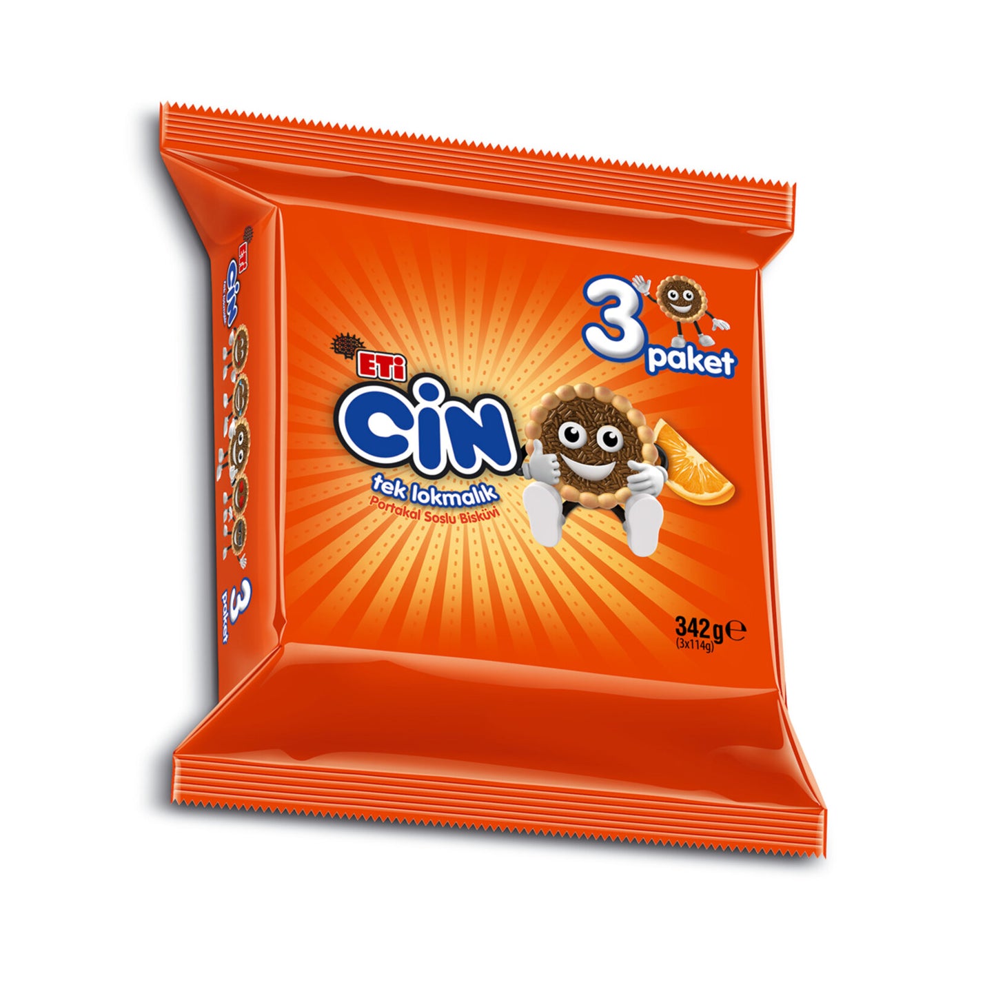 Eti Cin Bite-Sized Cookies 3-Pack 342 G