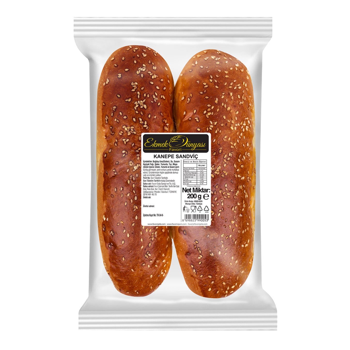 Reyondan Favorite Canapé Sandwich 200g