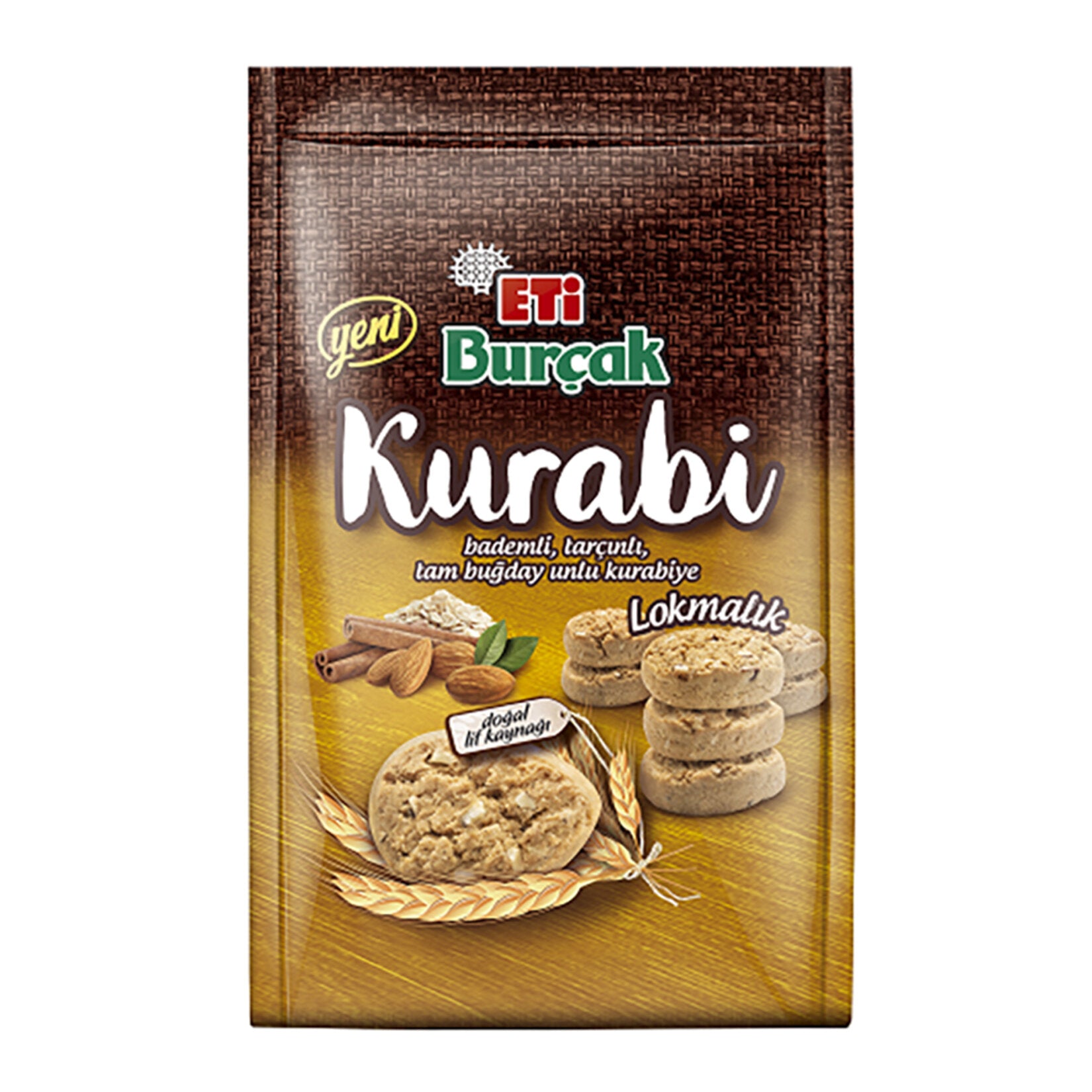 Eti Burçak Bademli Kurabi Lokmalık 150 G