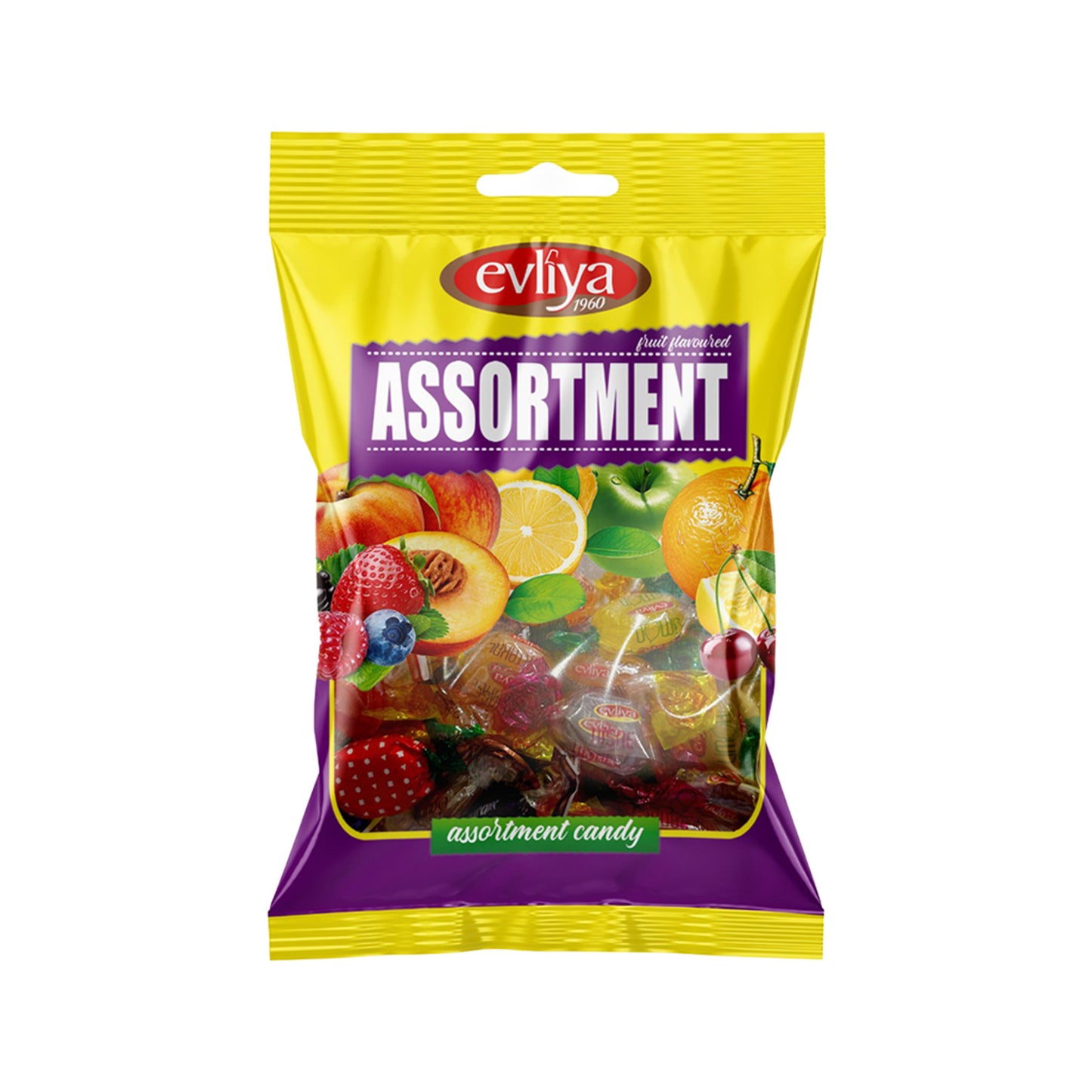Evliya Assorted Hard Candy (Assortment Sert Şeker) 350 G
