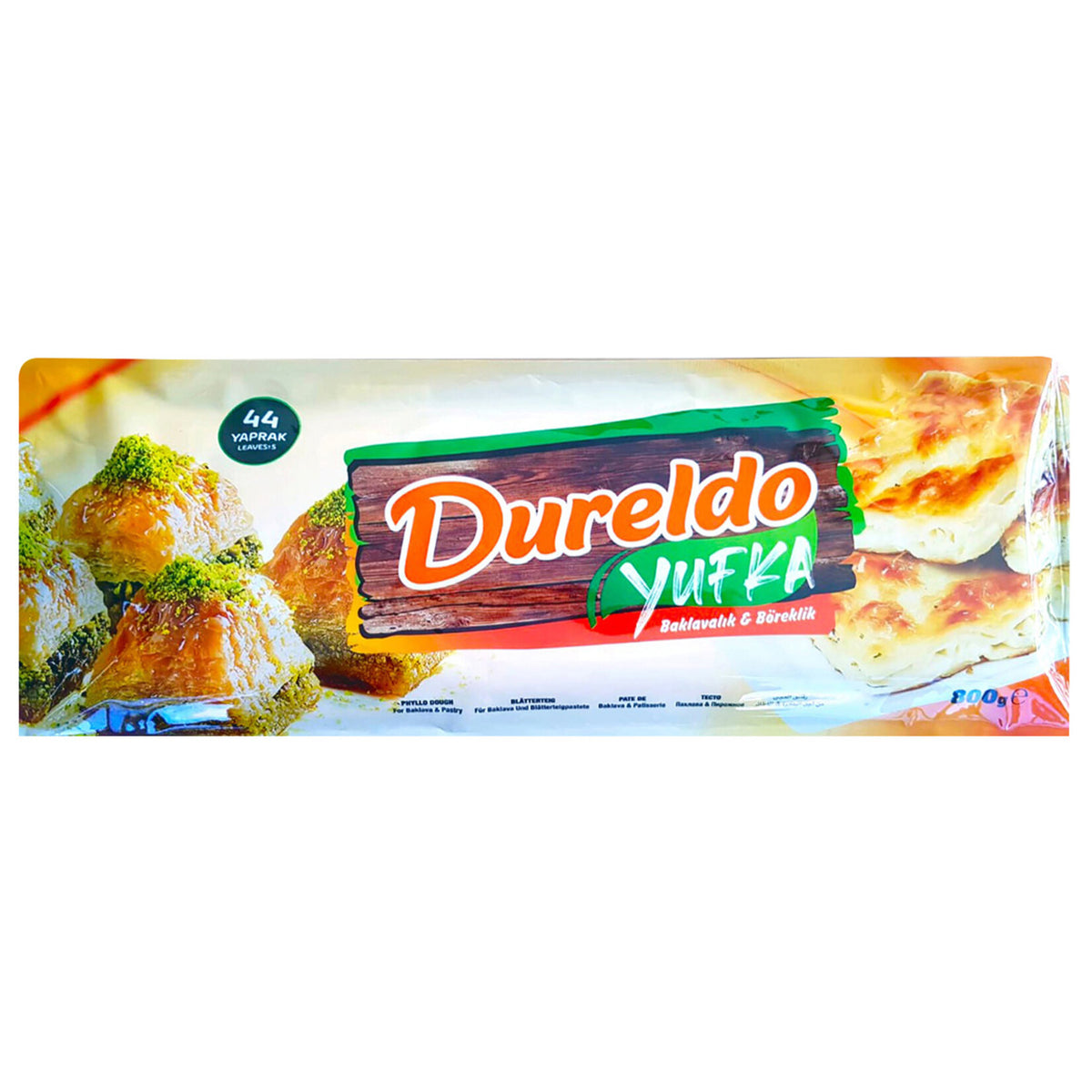 Dureldo Phyllo Dough for Baklava (Baklavalık Böreklik Yufka) 800g