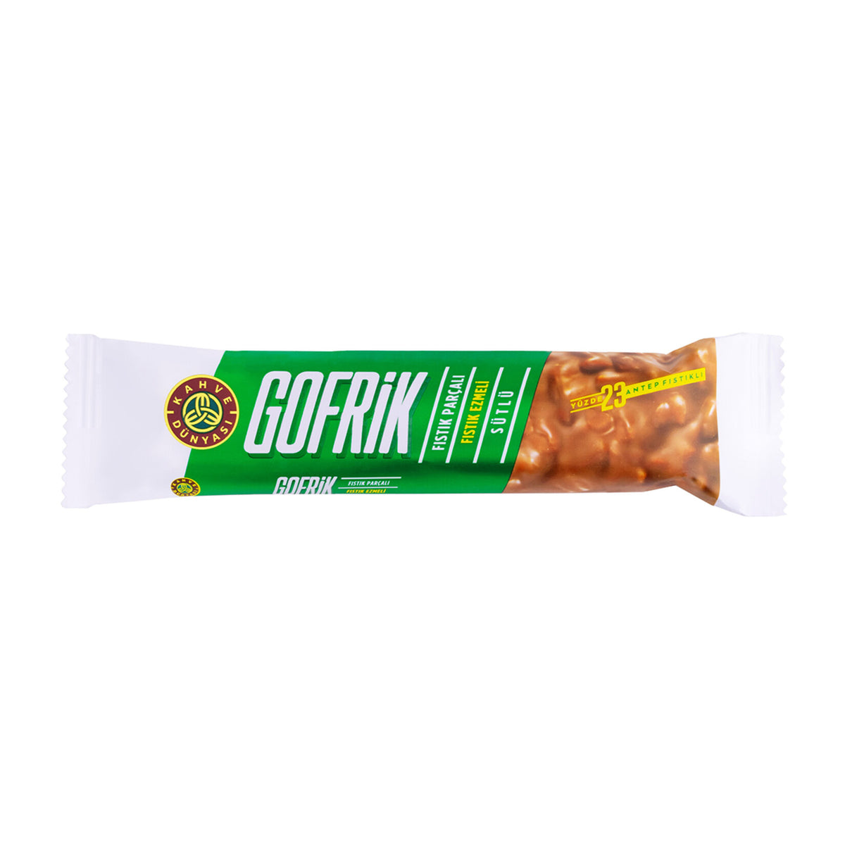 Kahve Dünyası Gofrik Milk Chocolate with Pistachio 33g
