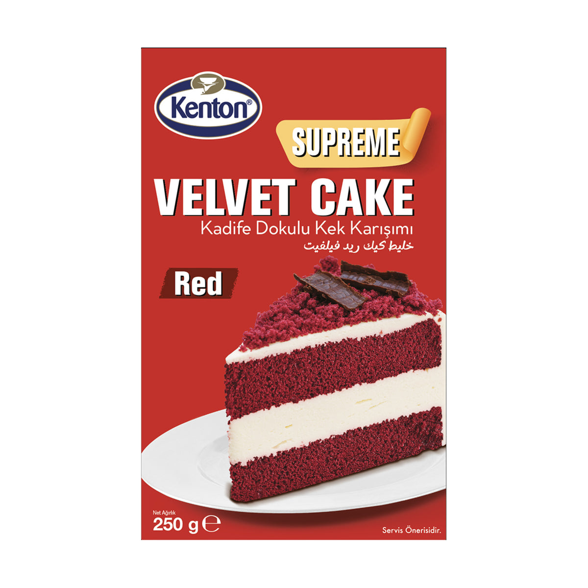 Kenton Supreme Red Velvet Cake Mix (Kek Karışımı) 250g
