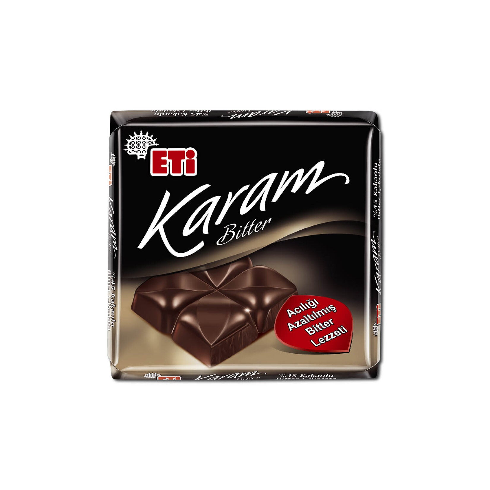 Eti Karam 45% Cocoa Dark Chocolate (Bitter Çikolata) 60g