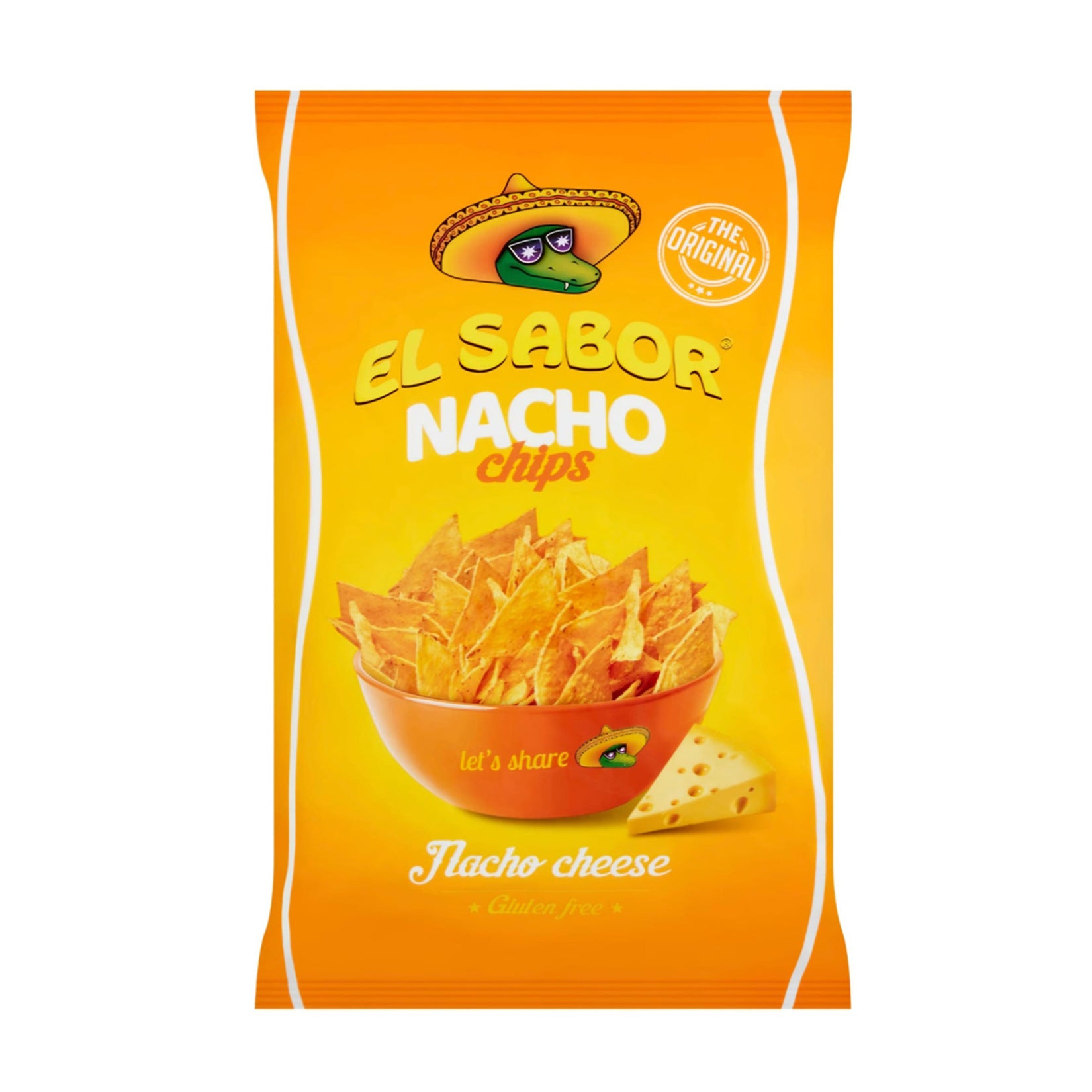 El Sabor Nacho Cheese Chips 100g
