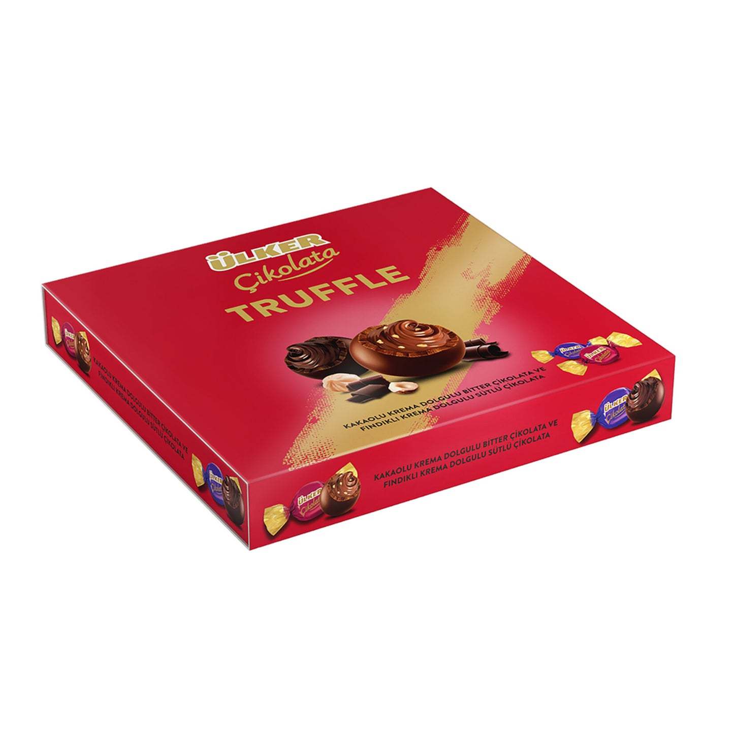 Ülker Filled Milk & Dark Chocolate Truffle 289 G
