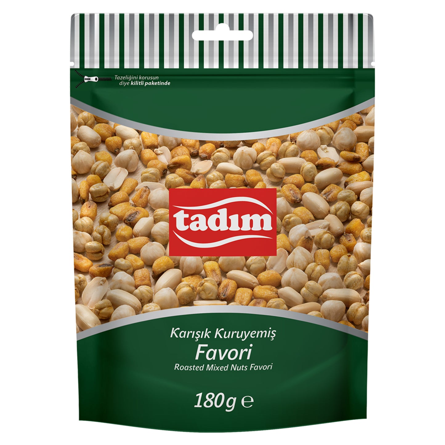 Tadım Roasted Mixed Nuts Favorite (Kavrulmuş Karışık Kuruyemiş Favori) 180 G
