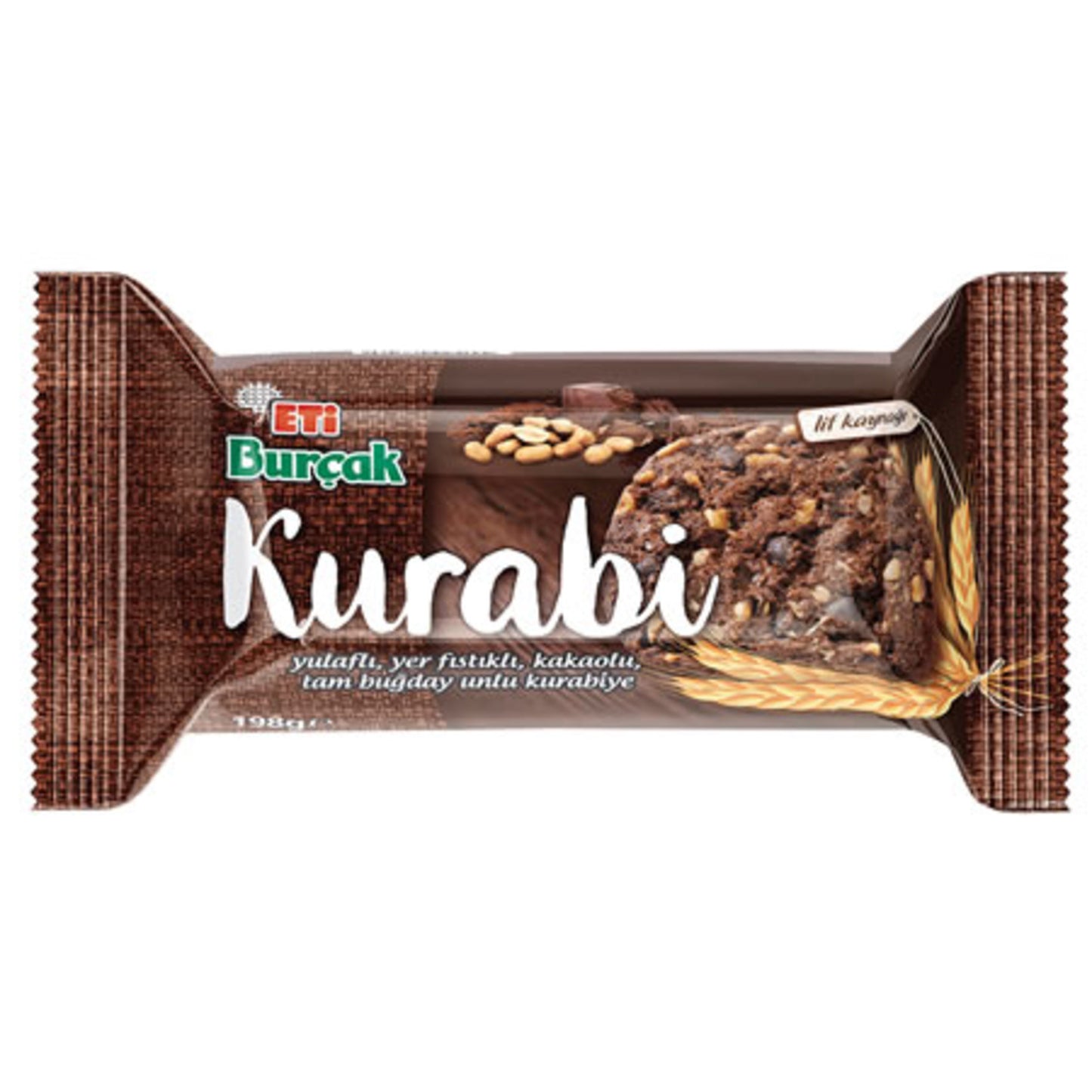 Eti Burçak Kurabi Cocoa Cookies (Kakaolu Kurabi) 198g