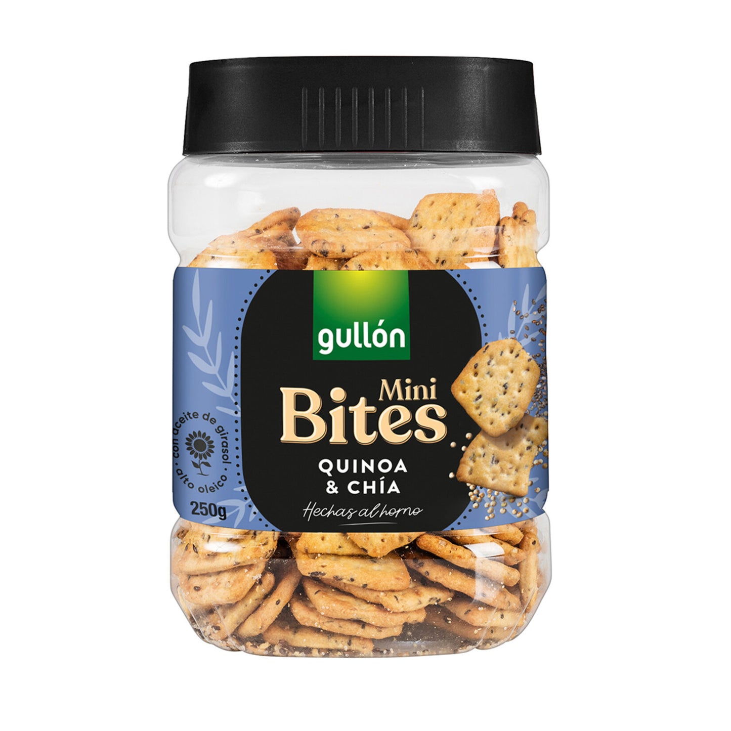 Gullon Mini Crackers with Quinoa and Chia Seeds (Kinoa Ve Chia Tohumlu Mini Kraker) 250 G