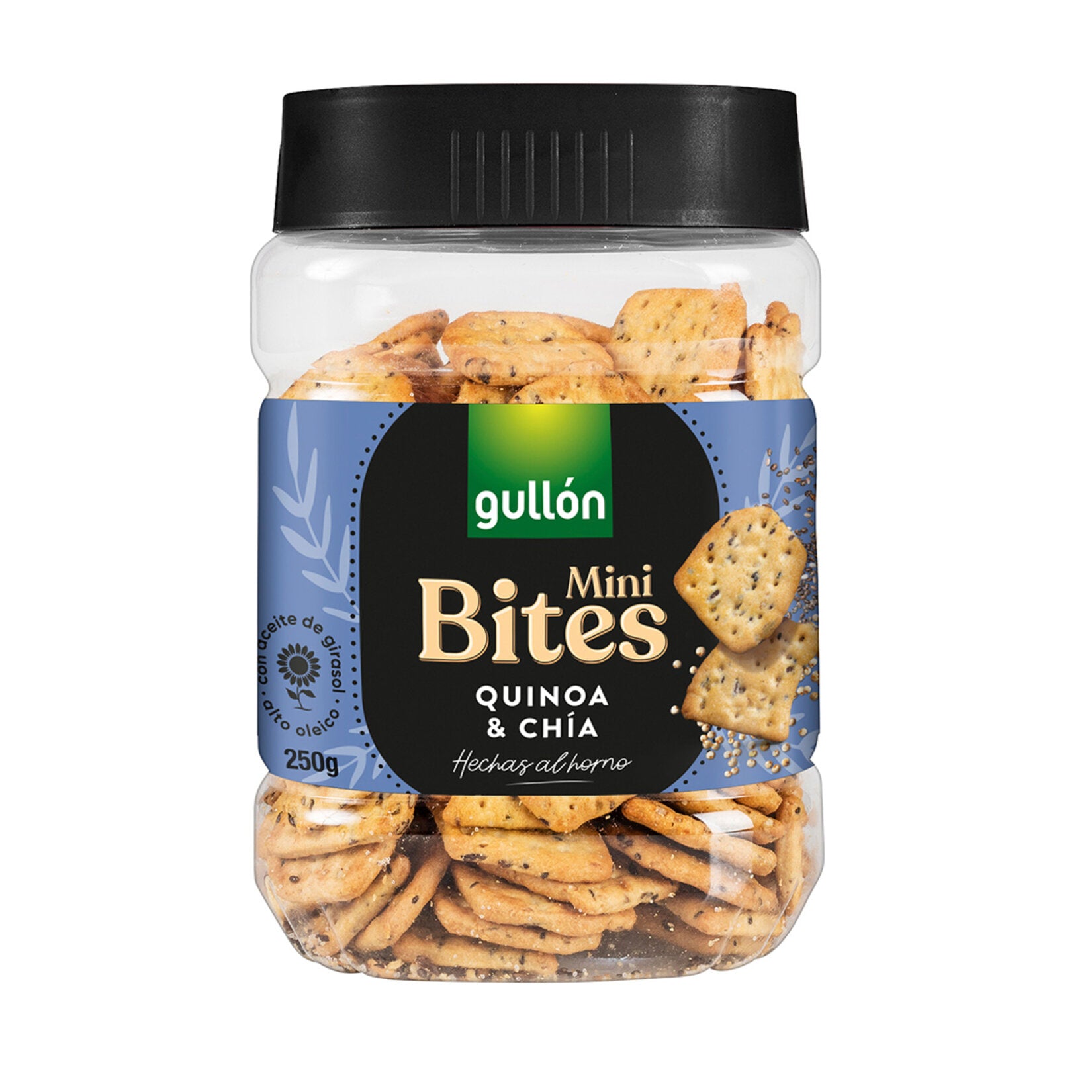 Gullon Mini Crackers with Quinoa and Chia Seeds (Kinoa Ve Chia Tohumlu Mini Kraker) 250 G