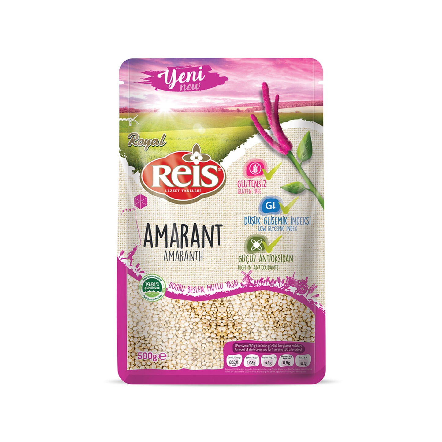Reis Royal Amarant 500 G