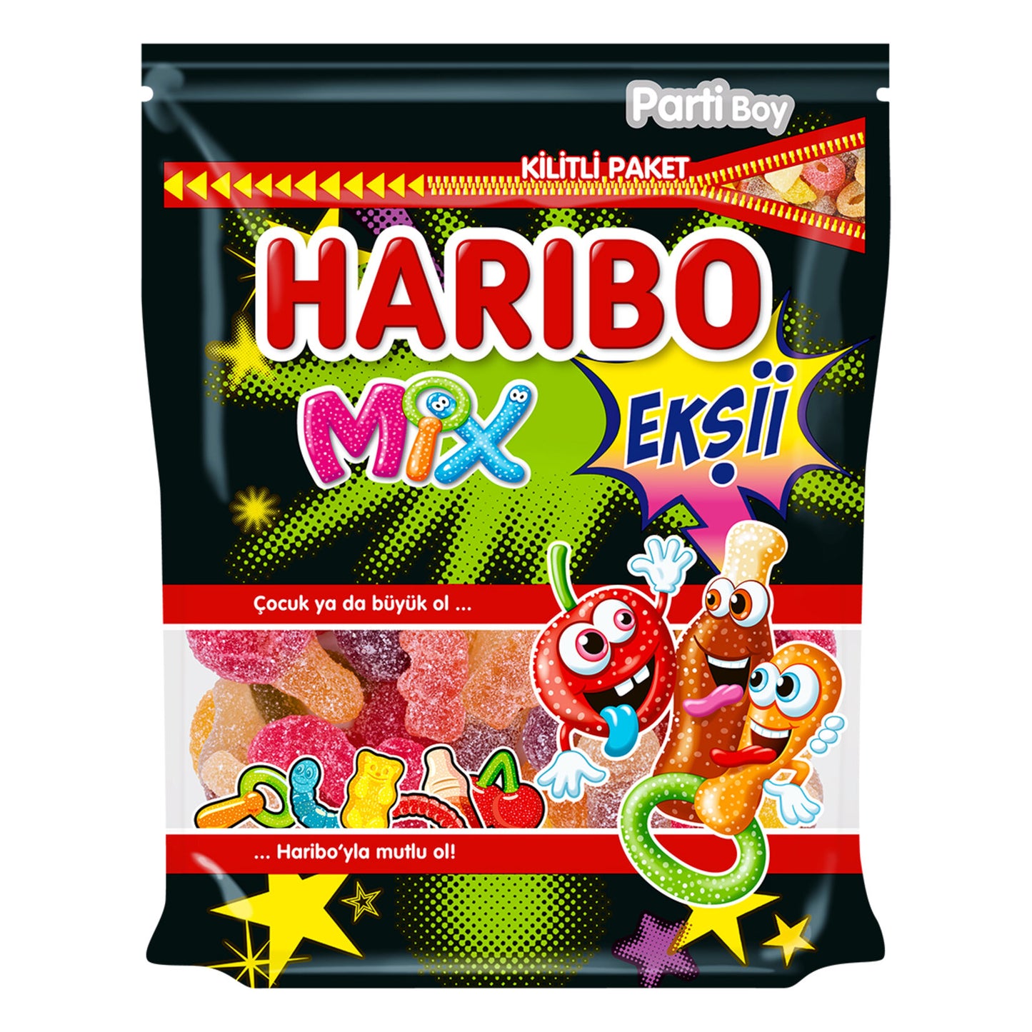 Haribo Sour Mix Doypack (Ekşi Mix Doypack) 175 G