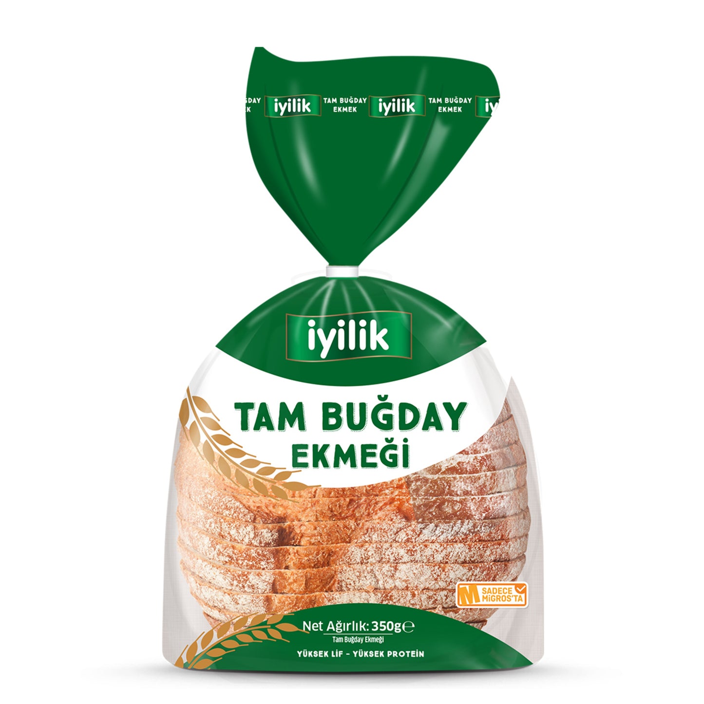 İyilik Whole Wheat Bread (Tam Buğday Ekmeği) 350 G