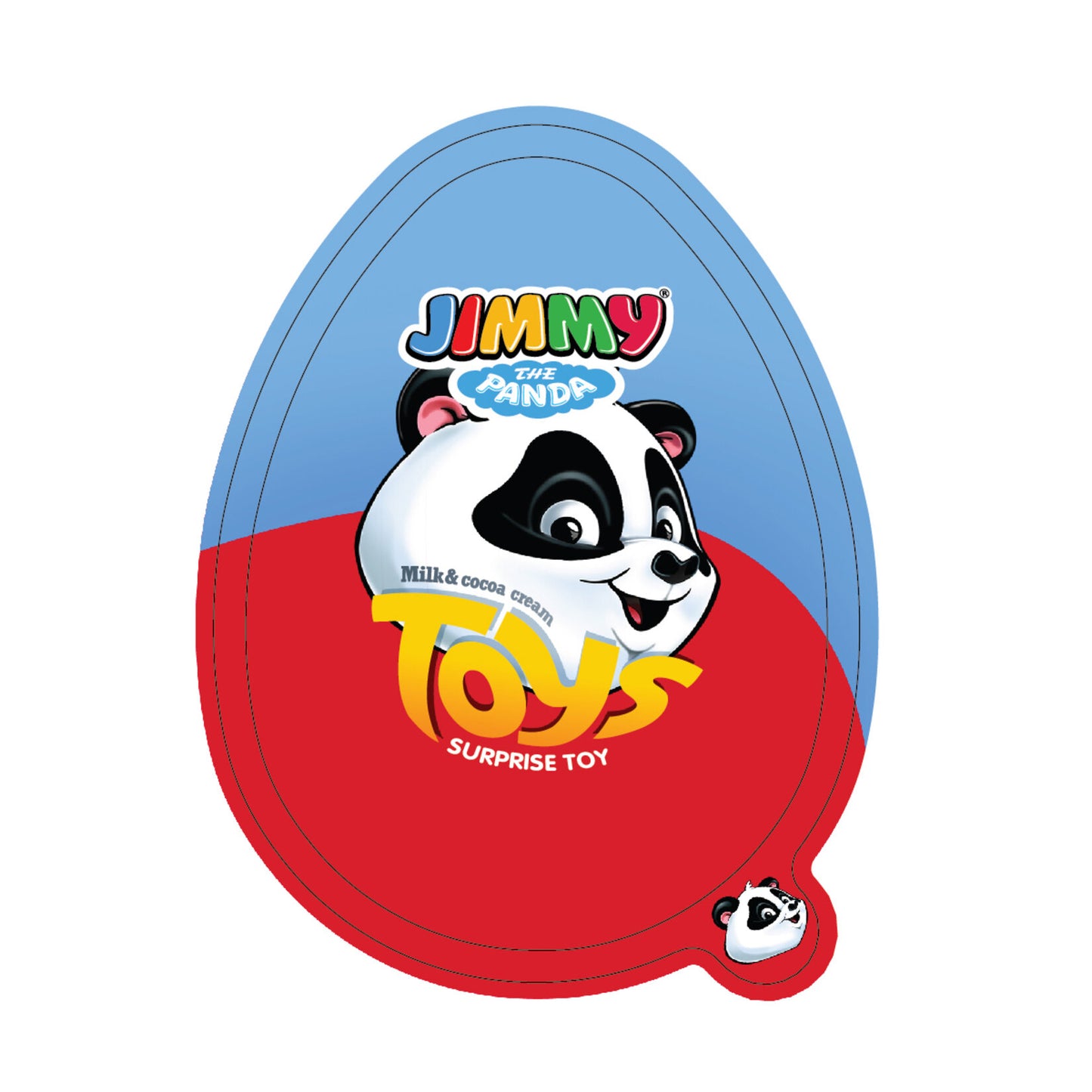 Jimmy Toys Chocolate Egg with Toy (Oyuncaklı Yumurta) Blue 25 G