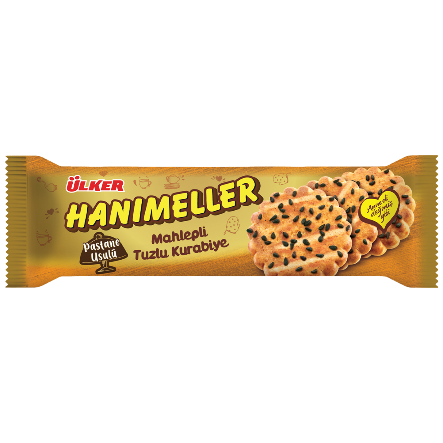 Ülker Hanımeller Mahleb Savory Cookie 81 G
