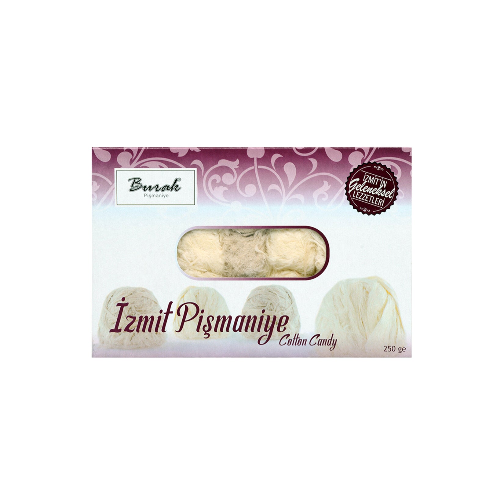 Burak Pişmaniye Plain-Chocolate Pişmaniye 250 G