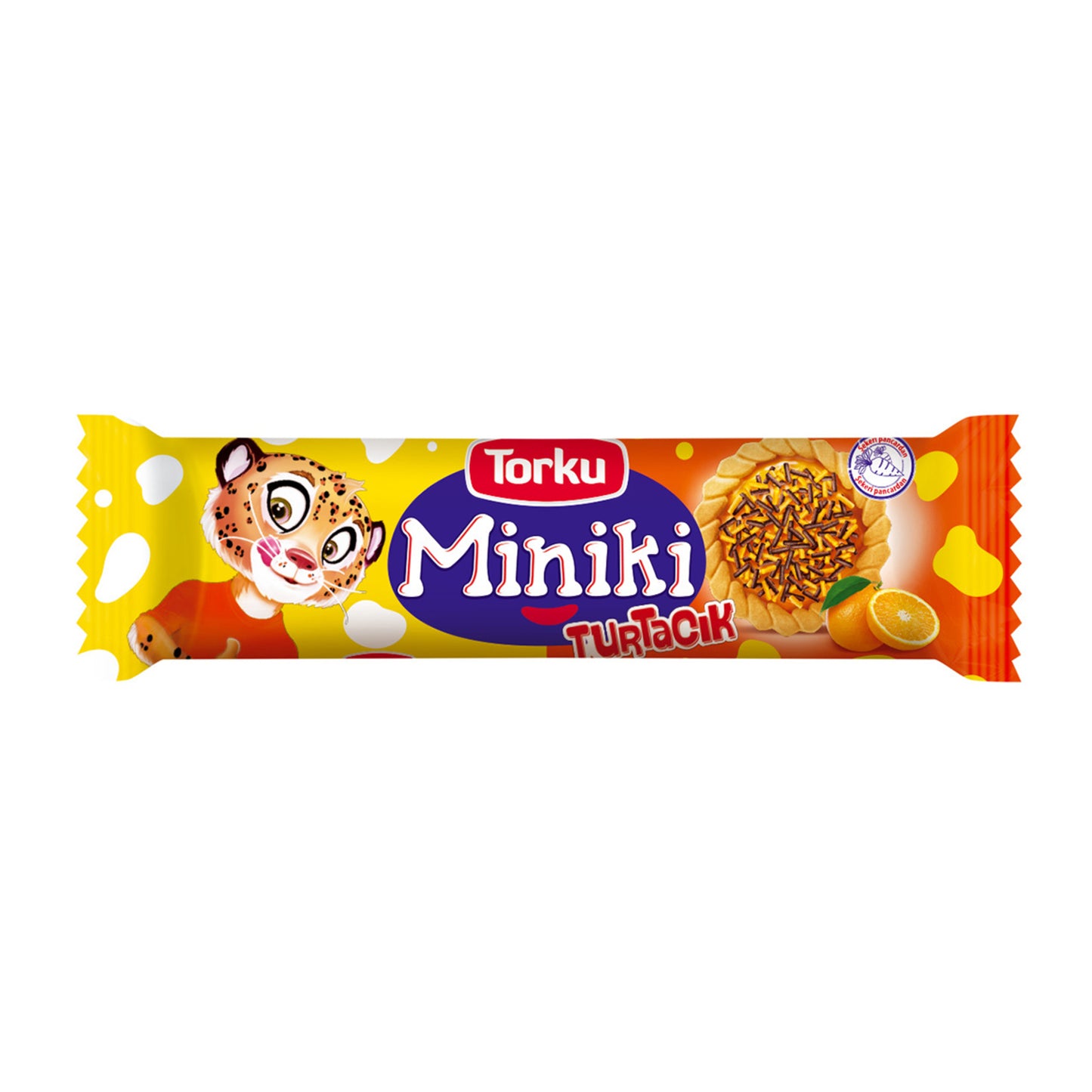 Torku Mini Turtle Orange Jelly Biscuit (Miniki Turtacık Portakal Jöleli Bisküvi) 94 G