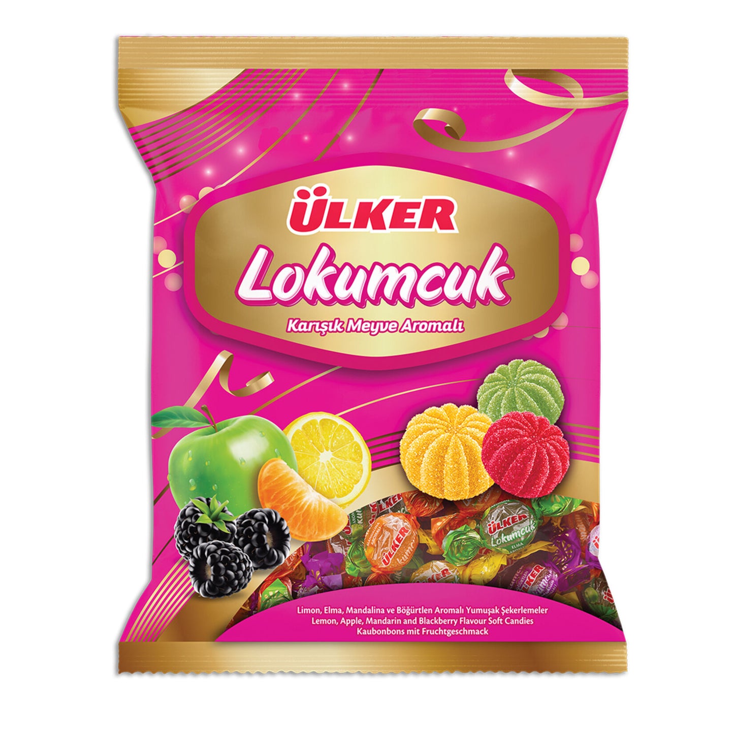 Ülker Mixed Fruit Jelly Candy (Karışık Meyveli Jöle Şeker) 350 G