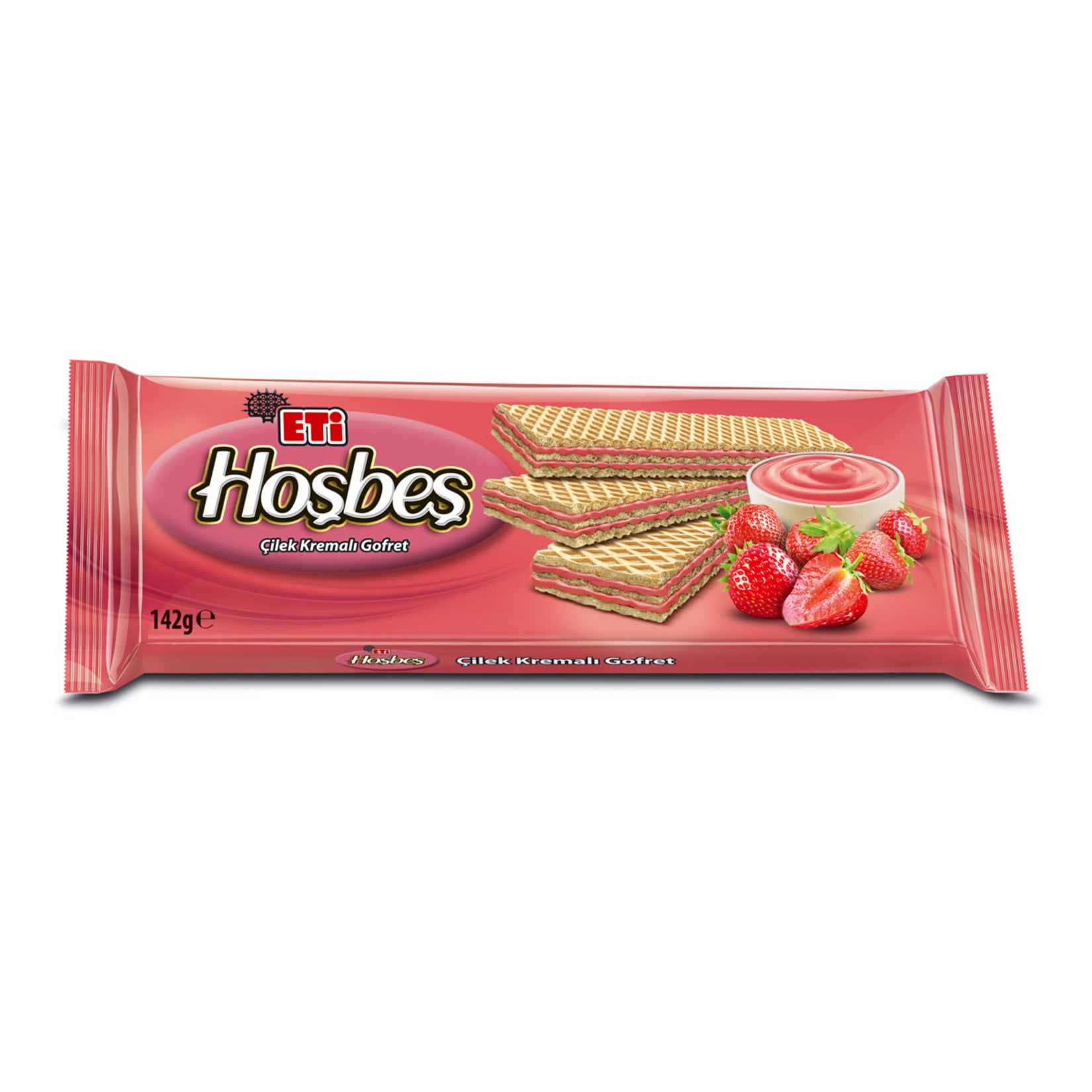 Eti Hoşbeş Strawberry Cream Wafer 142g