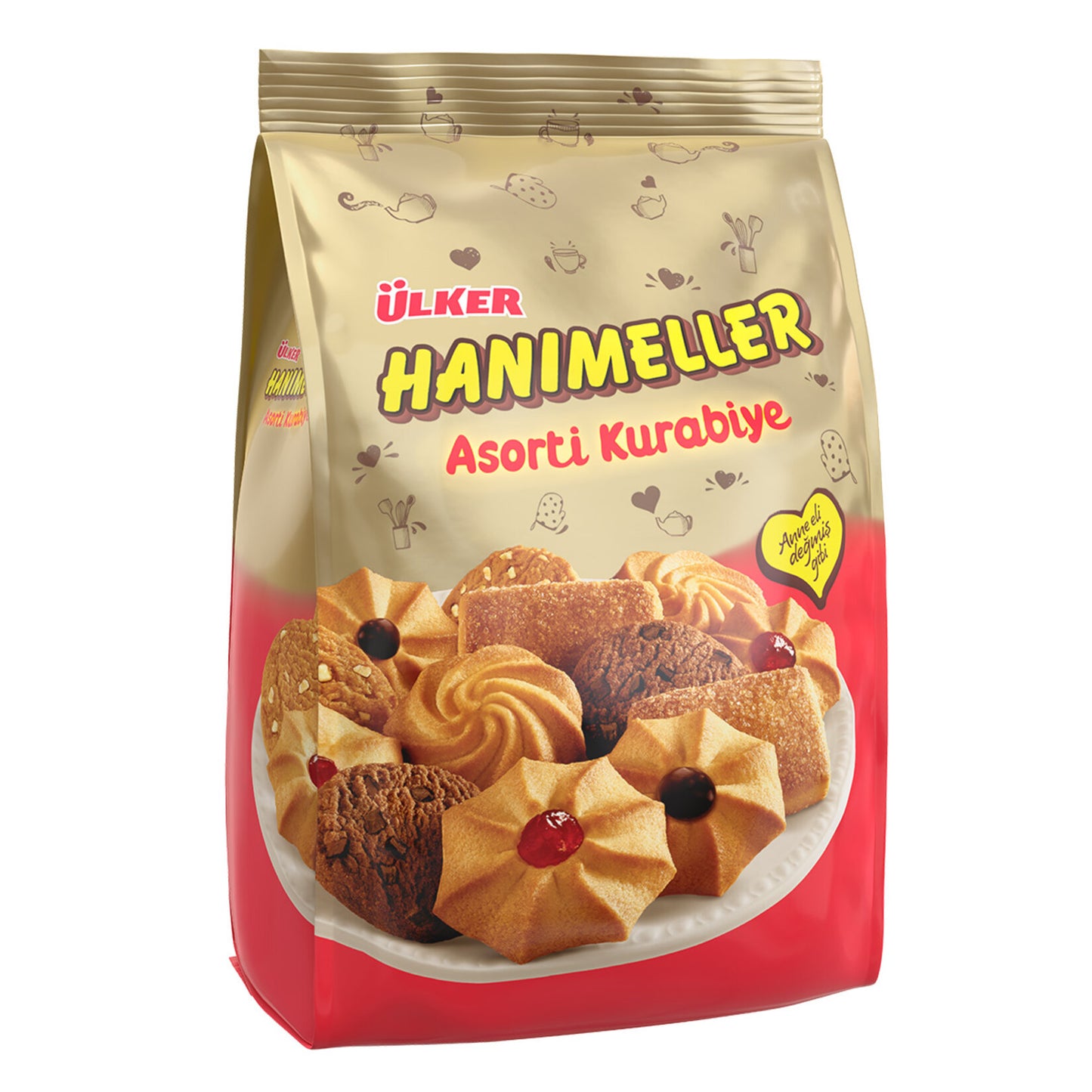 Ülker Hanımeller Assorted Mixed Sweet Cookies 150g