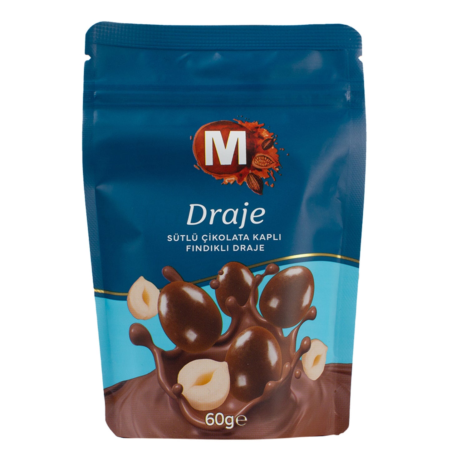 Migros Milk Chocolate Coated Hazelnut Dragee 60g