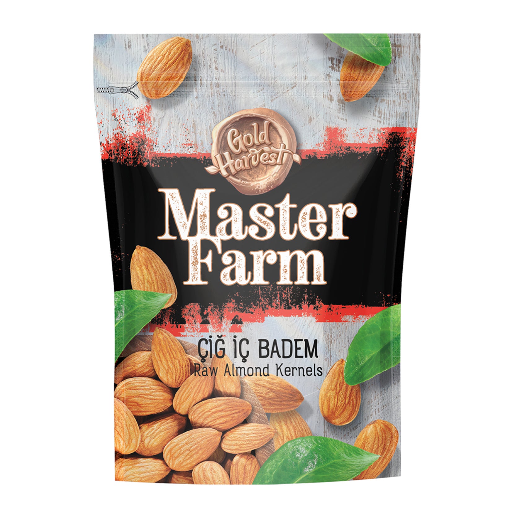 Master Farm Raw Almonds 160g