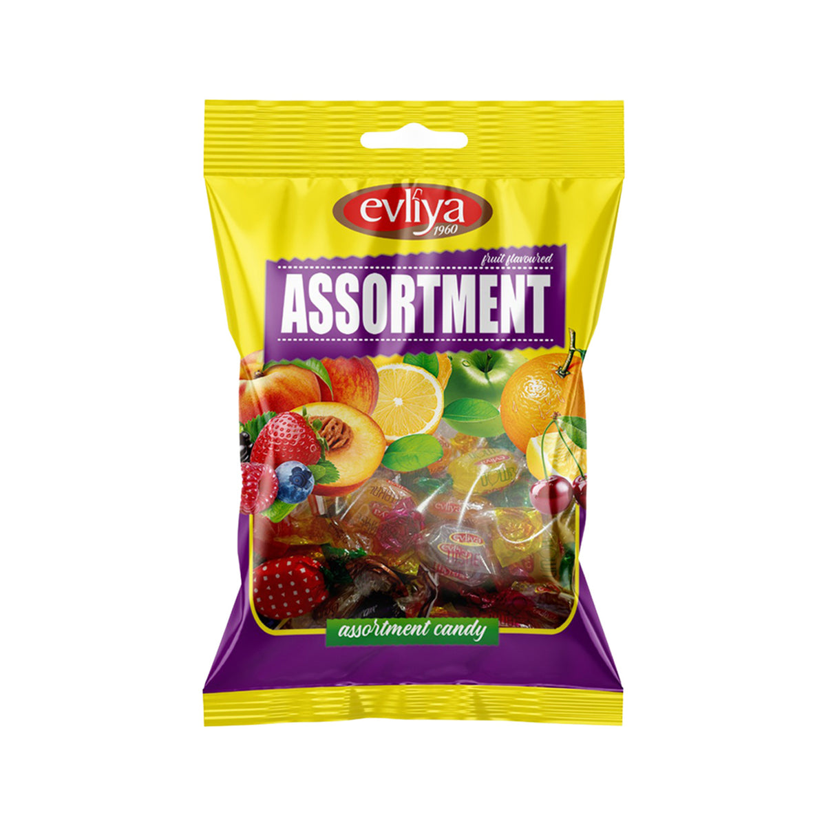 Evliya Assorted Hard Candy (Assortment Sert Şeker) 350 G