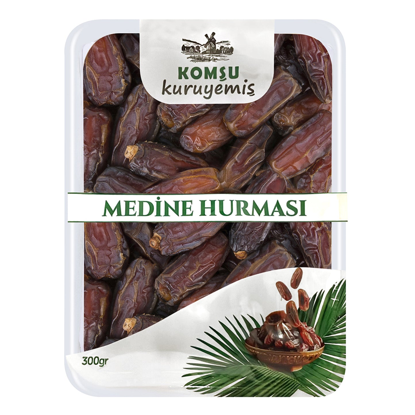 Komşu Medium Medine Dates (Komşu) 300 G