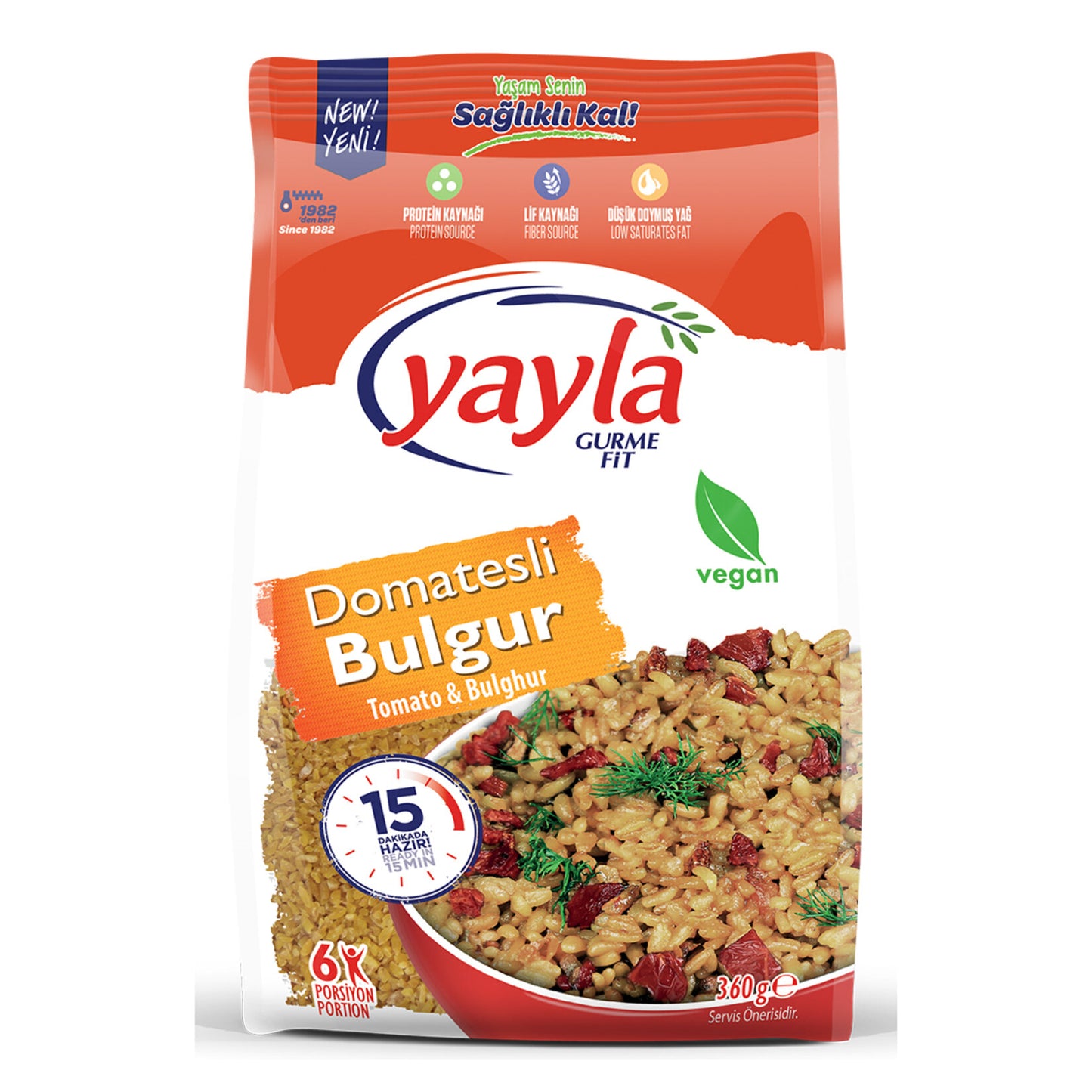 Yayla Gurme Fit Domatesli Bulgur 360 G