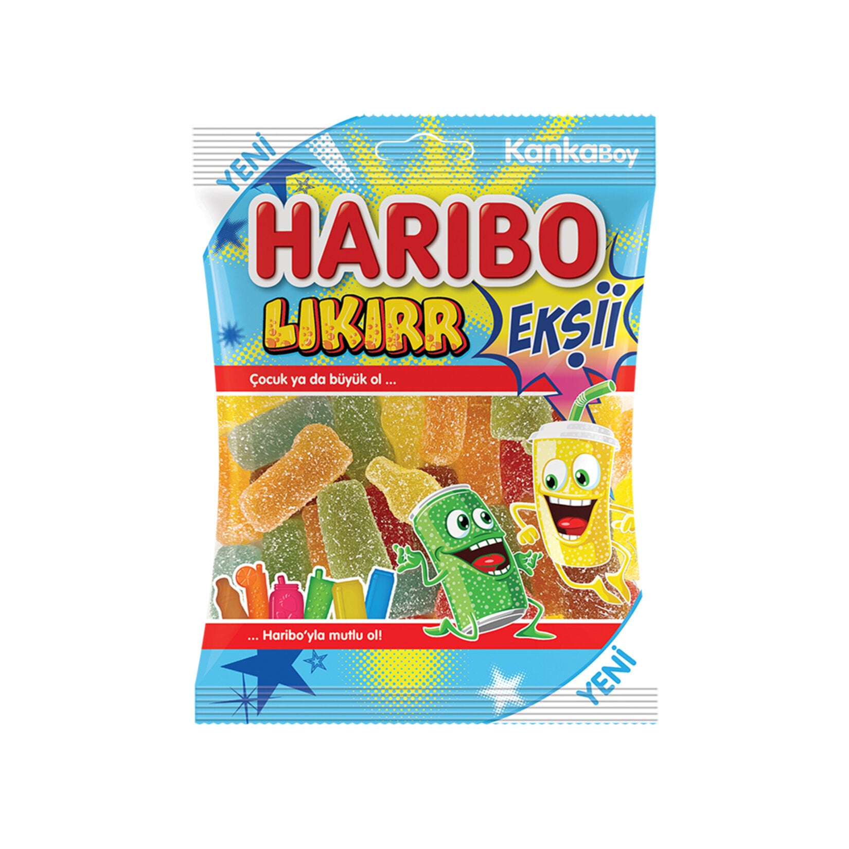 Haribo Sour Licorice 70g