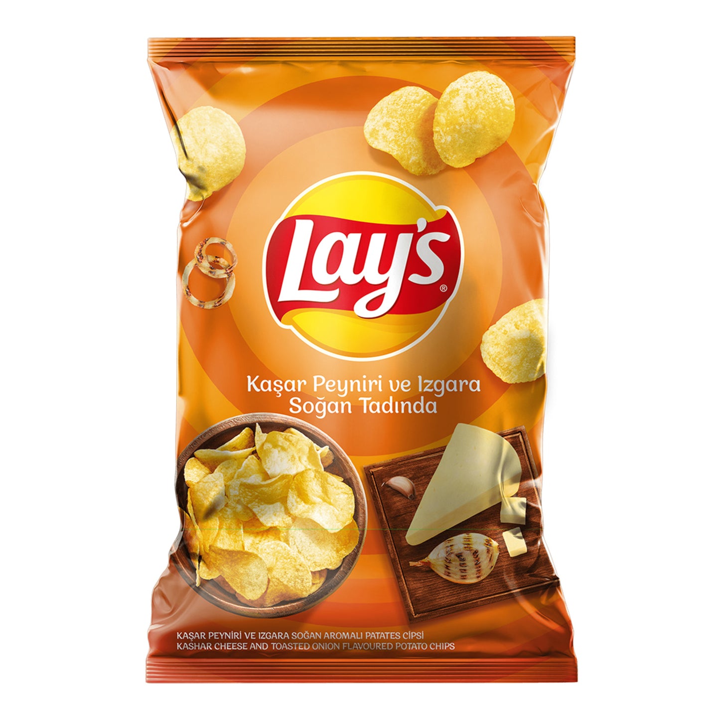 Lay's Kaşar Peyniri ve Izgara Soğan Tadında 125 G
