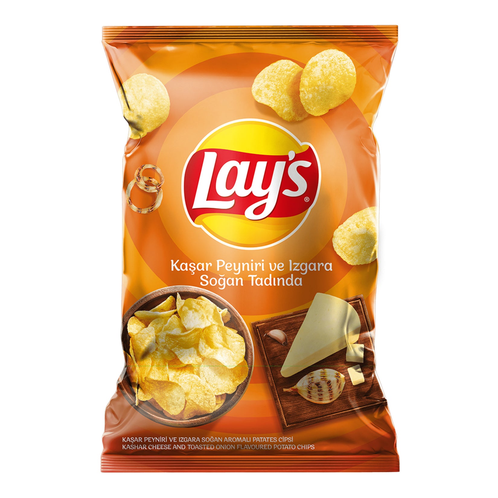 Lay's Kaşar Peyniri ve Izgara Soğan Tadında 125 G