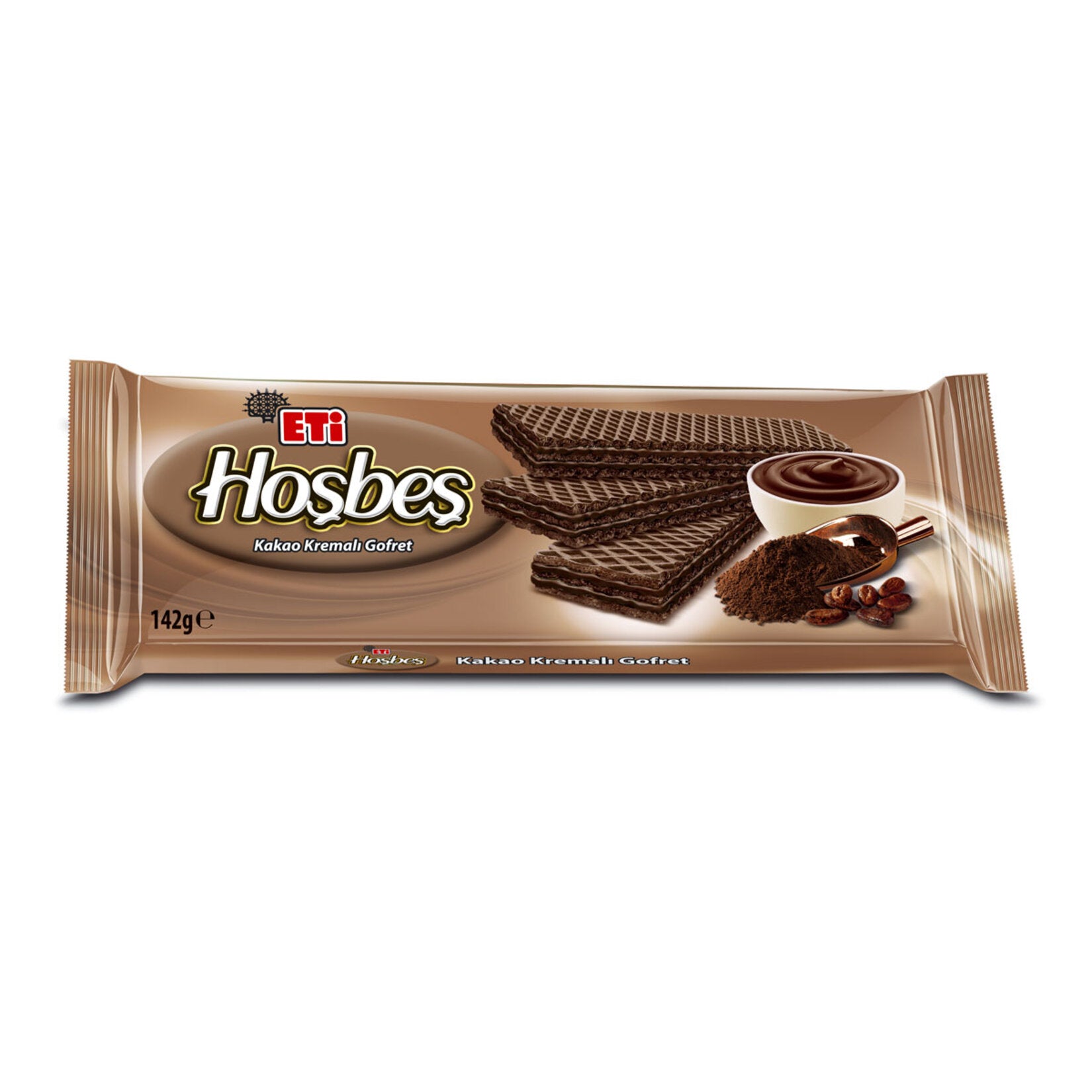 Eti Cocoa Cream Wafer (Kakao Kremalı Gofret) 142 g