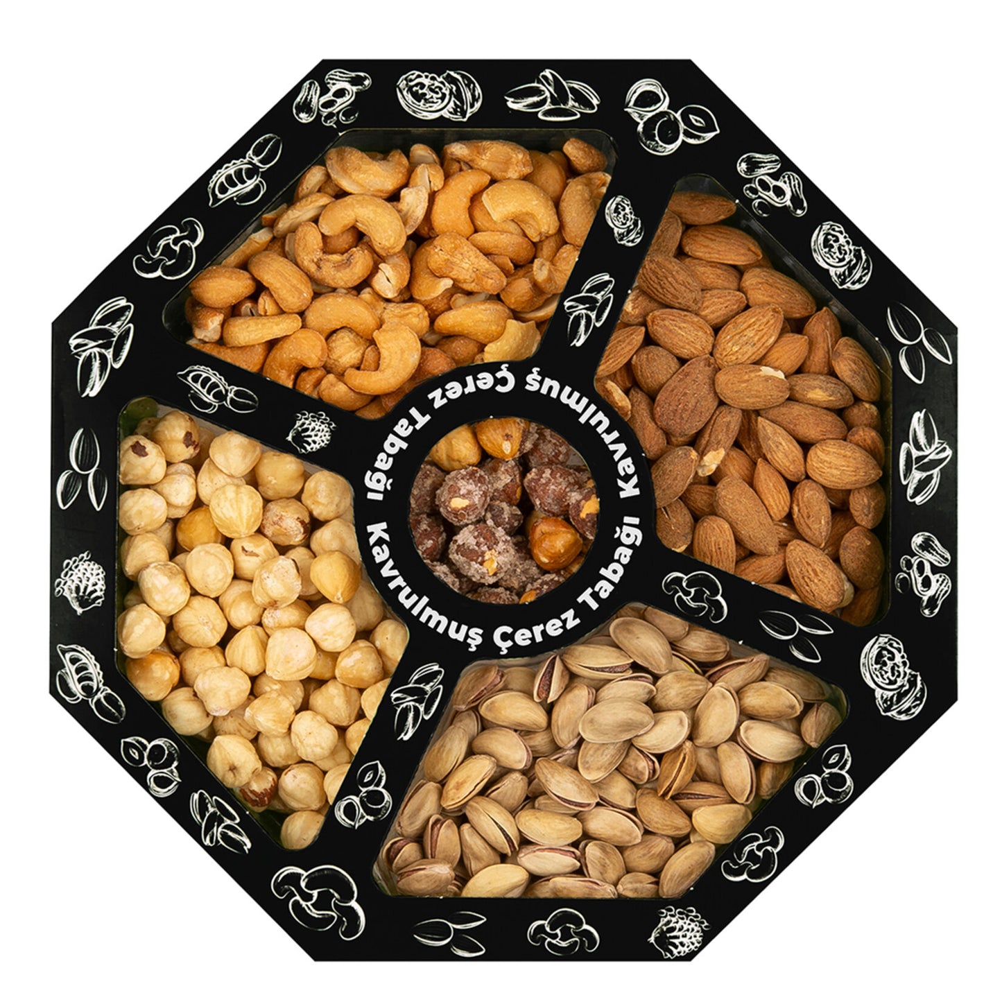 Kavrulmuş Çerez Tabağı 450 G