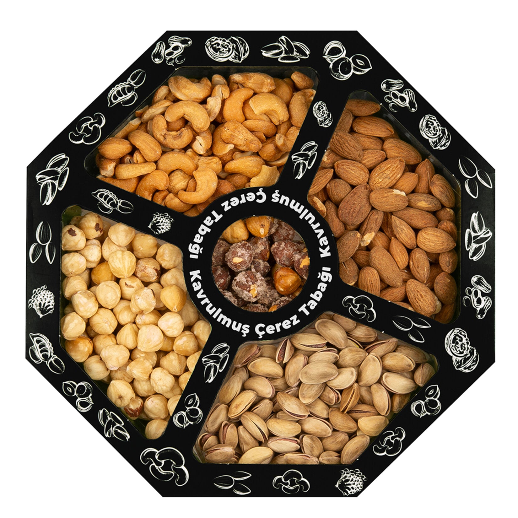 Kavrulmuş Çerez Tabağı 450 G